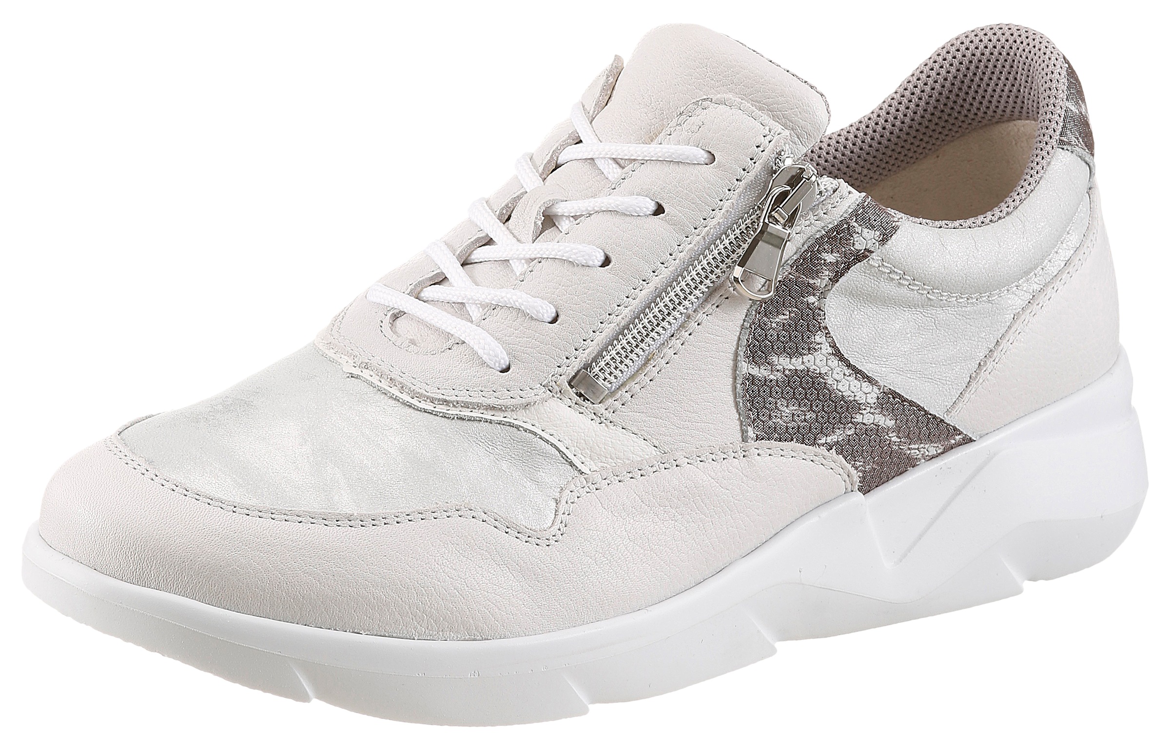 Waldläufer Sneaker "K-FUNKY" Schnürschuh, Komfortschuh mit seitlichem Reißv günstig online kaufen