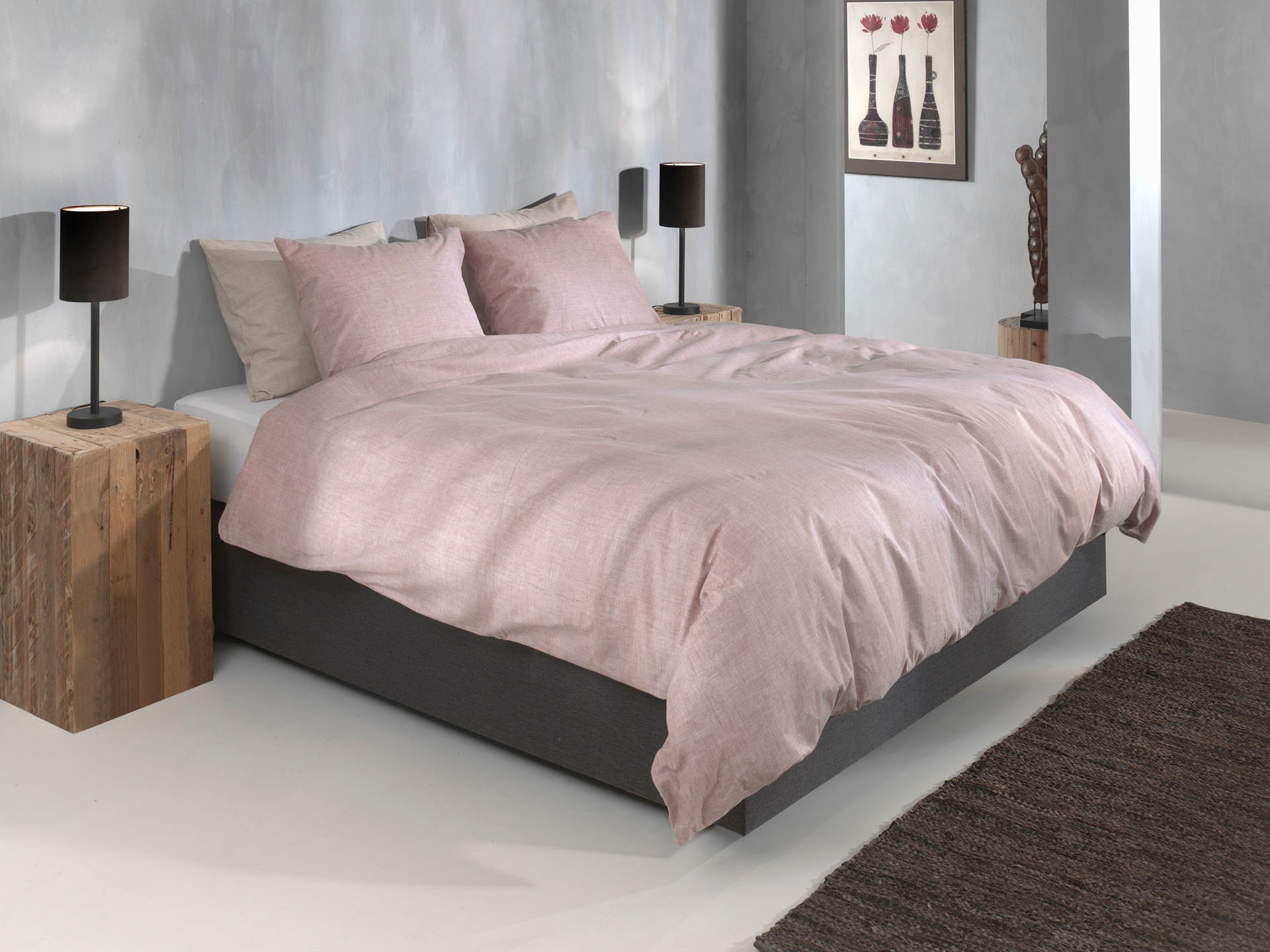 ZO HOME Bettwäsche »Zohome Bettwäsche Baumwolle Flanell Flanella-di-Lino« 2 Stk. Bettwäsche aus 100% Baumwolle, hochwertige Flanell, ab 135x200 cm.