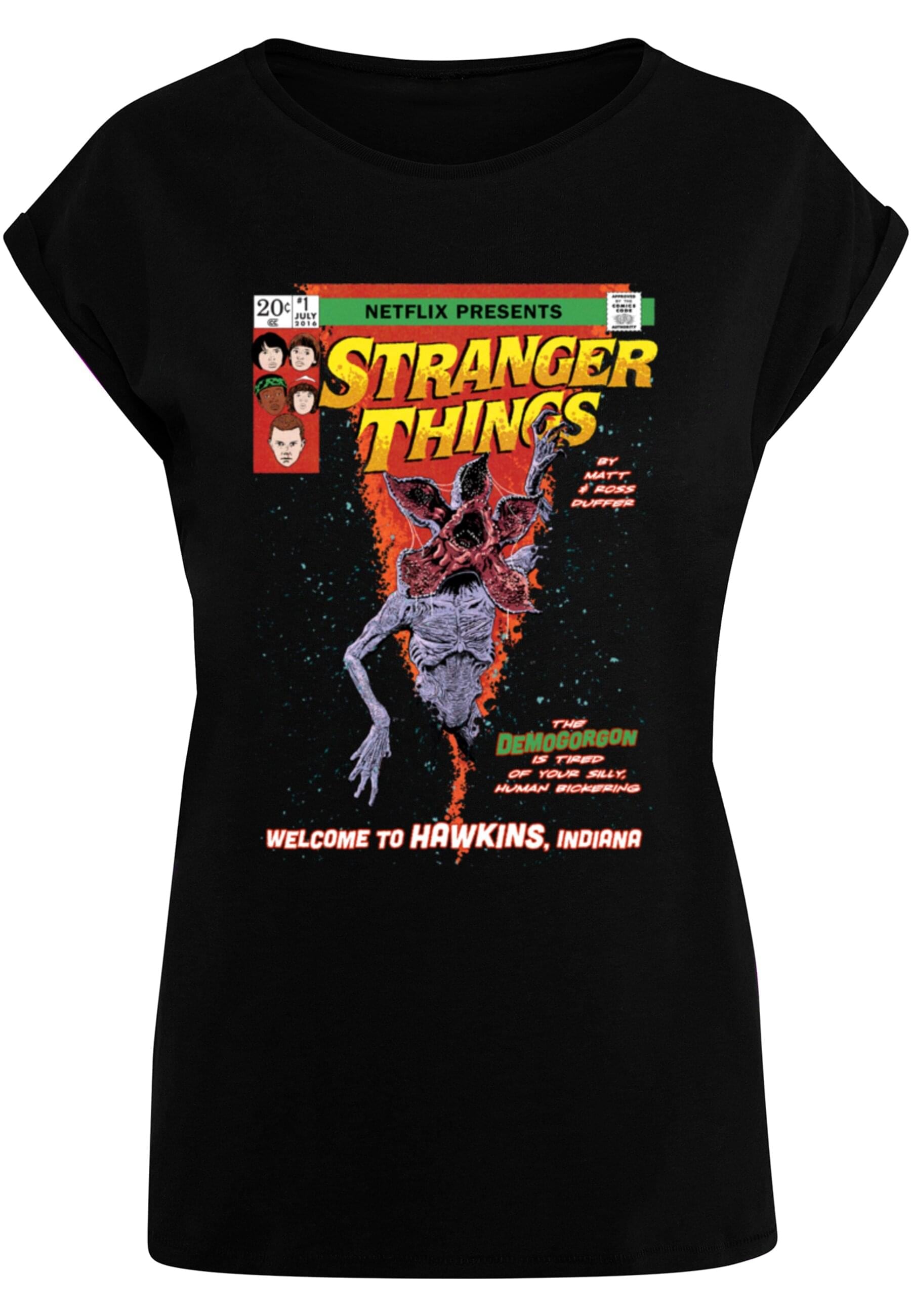 T-Shirt »ABSOLUTE CULT Damen Ladies Stranger Things - Comic Cover T-Shirt«