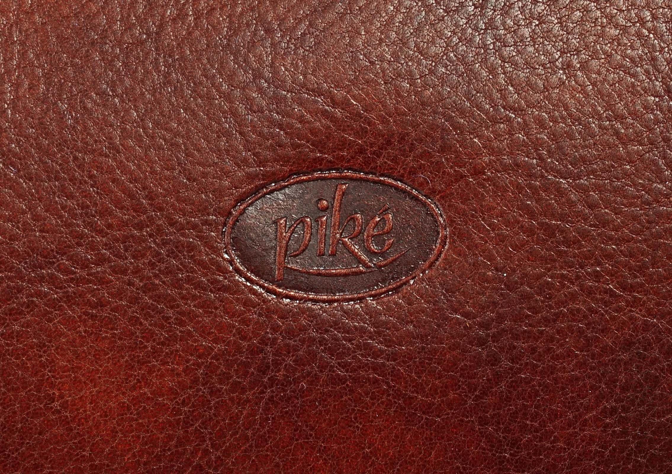 Piké Reisetasche, echt Leder, Made in Italy