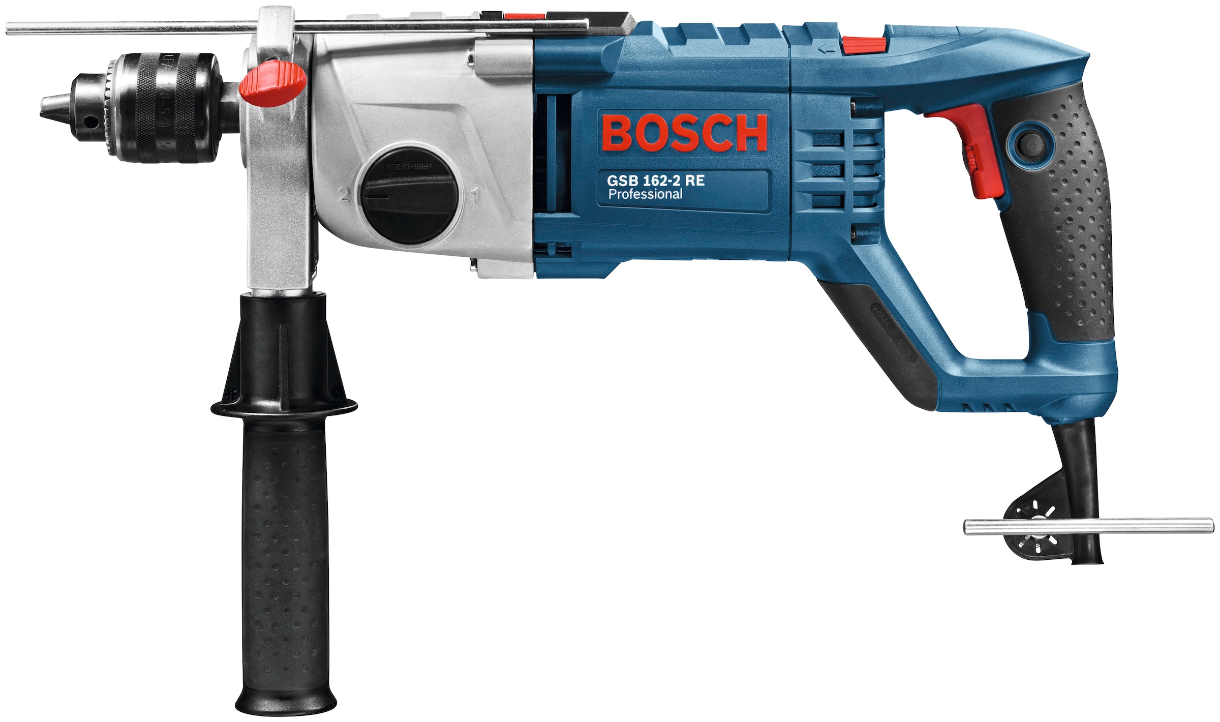 Bosch Professional Schlagbohrmaschine "GSB 162-2 RE Professional", (1 tlg.), Restart-Protection