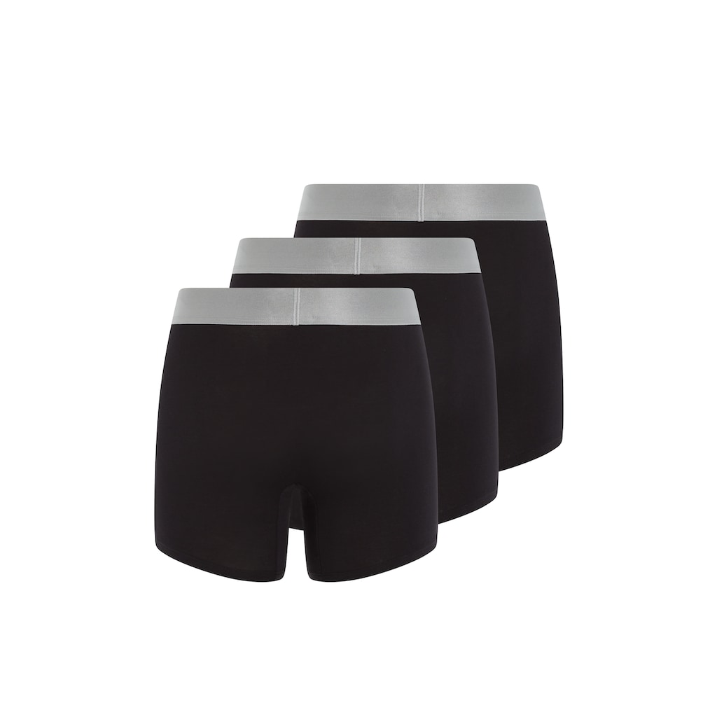 Calvin Klein Underwear Boxershorts, (Packung, 3 St., 3er-Pack), mit Logobund in dezentem grau