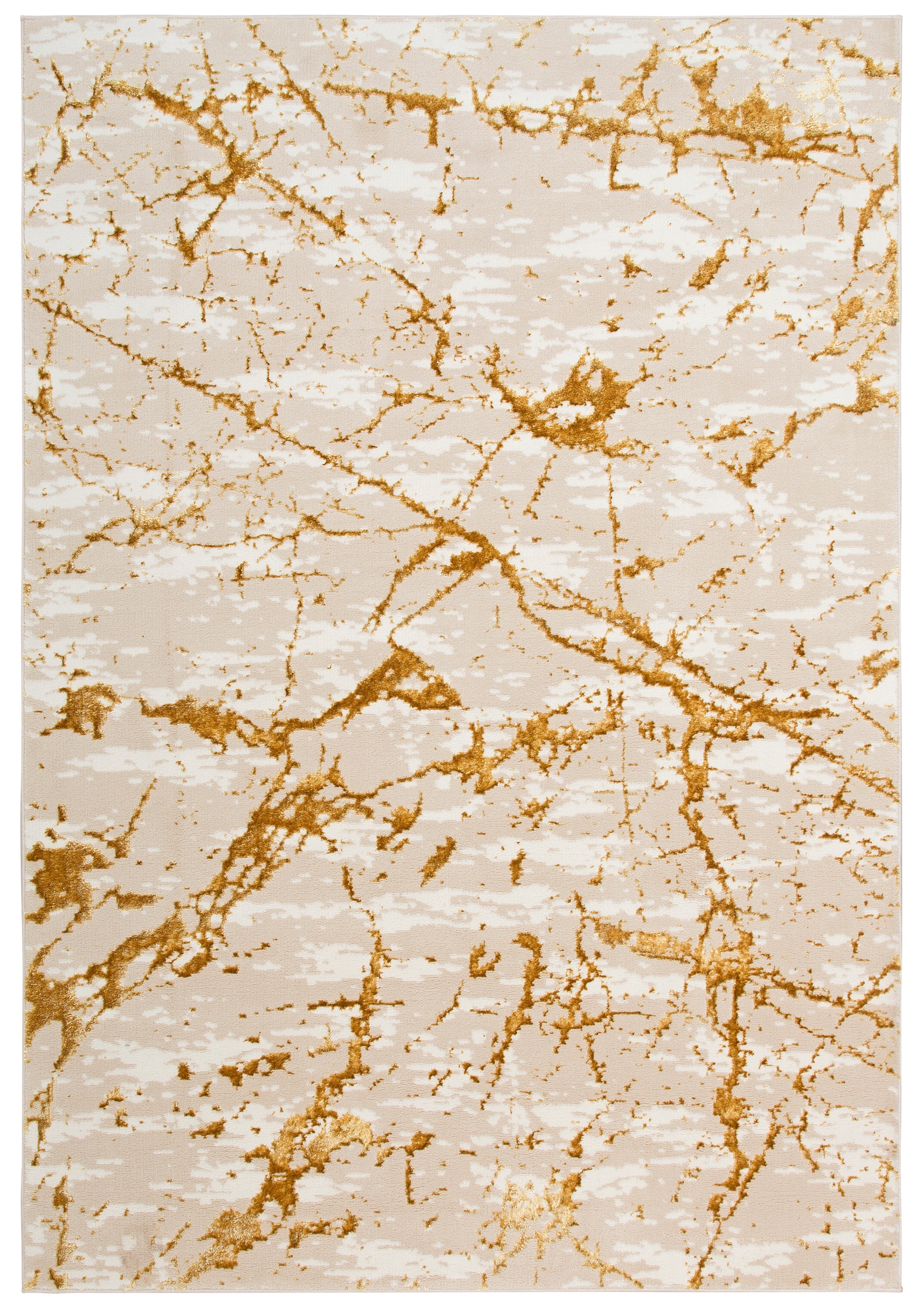 OTTO home Teppich "Kalmus, mit Schrumpfgarn-Effekt, Hoch-Tief" rechteckig 1 günstig online kaufen