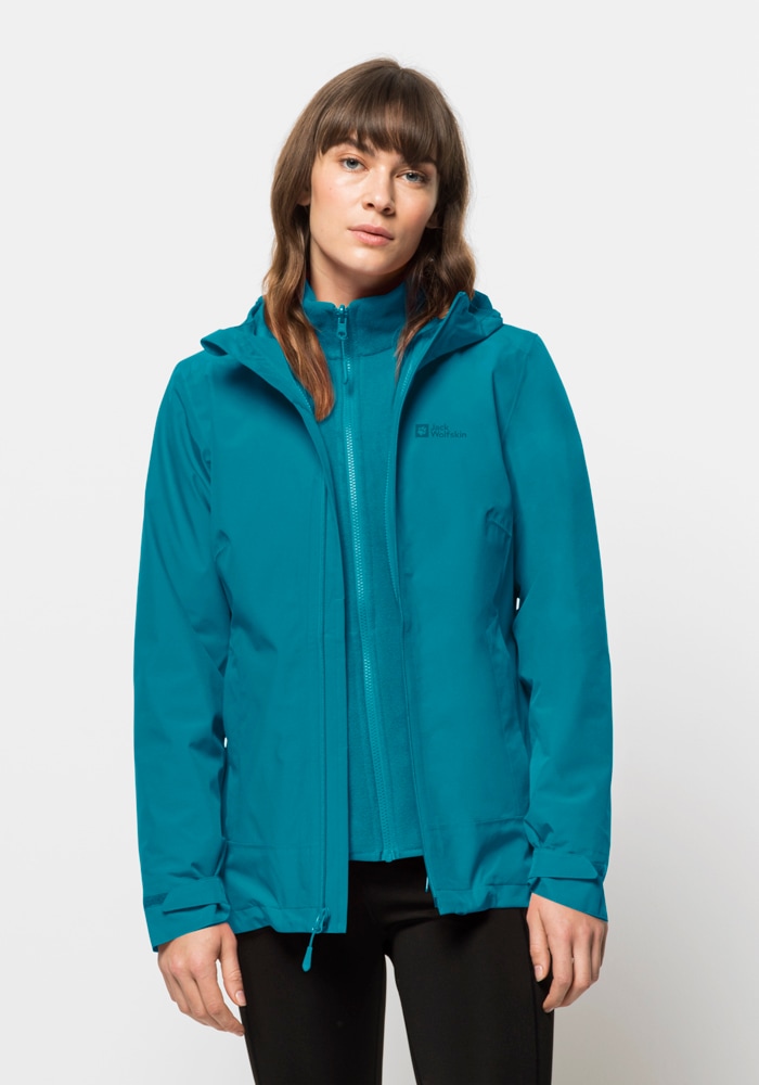 | Wolfskin 3-in-1-Funktionsjacke JKT W«, Kapuze (2 Jack bestellen »MOONRISE BAUR teilig), 3IN1 mit