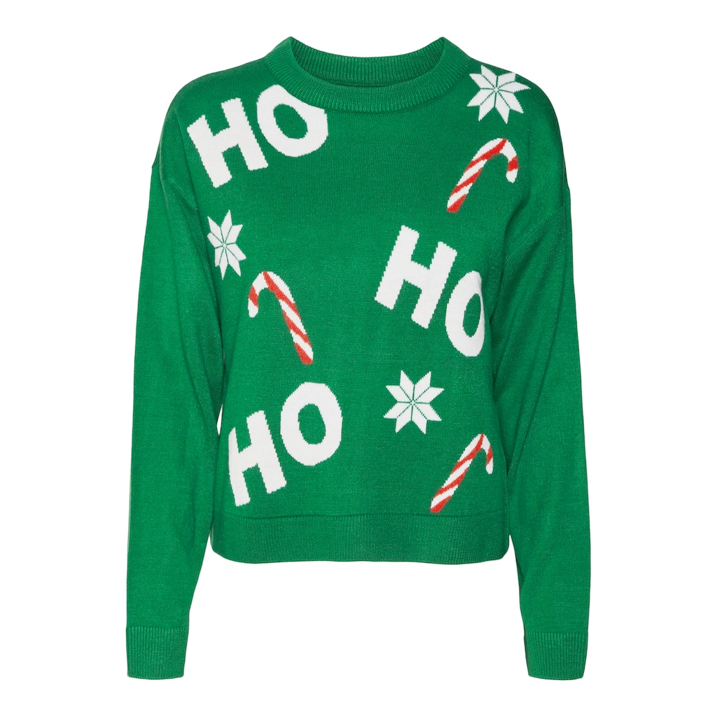 Vero Moda Weihnachtspullover »VMMIXEDXMAS LS O-NECK PULL. BOX XMAS«