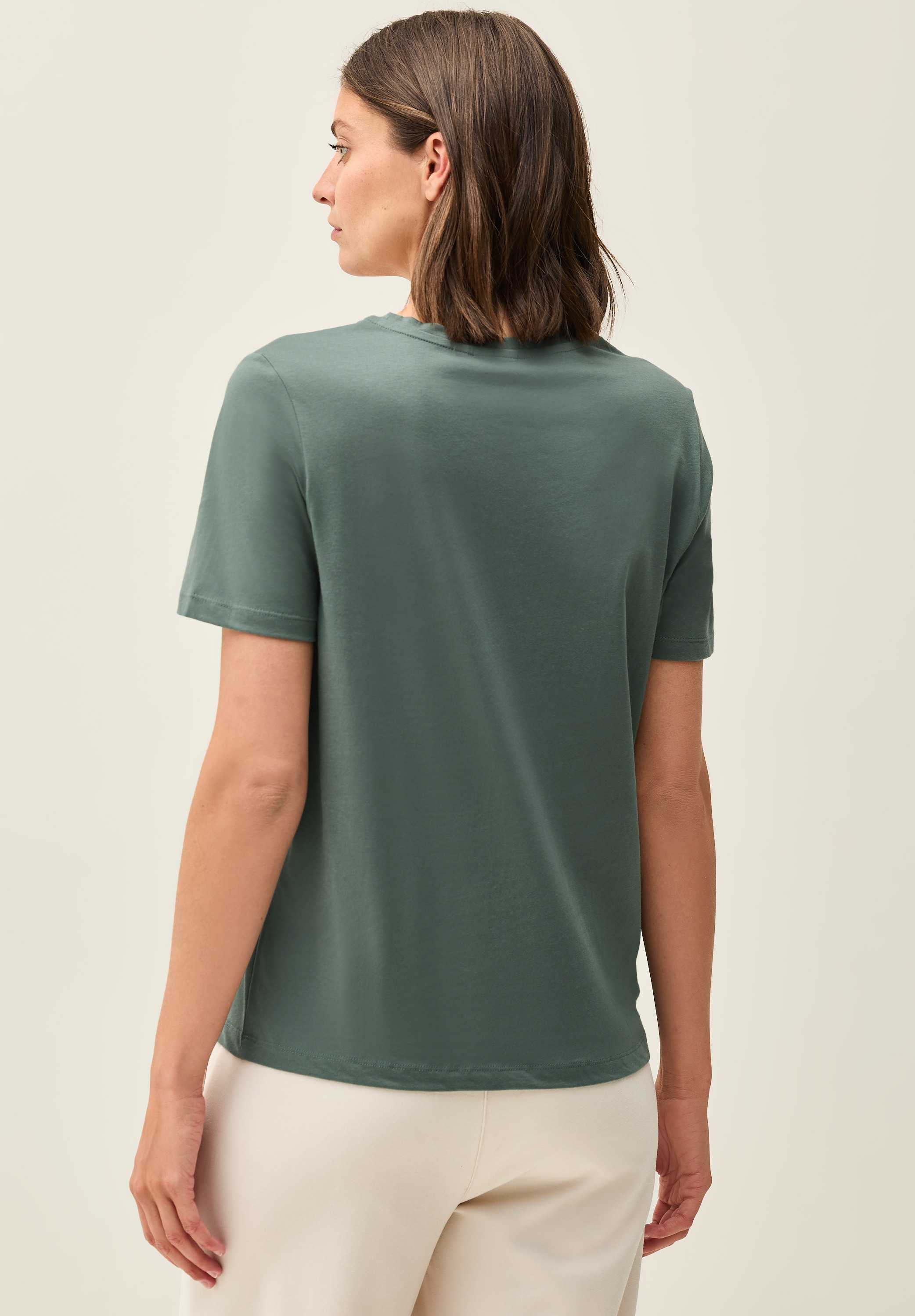 Cecil Print-Shirt, aus reiner Baumwolle