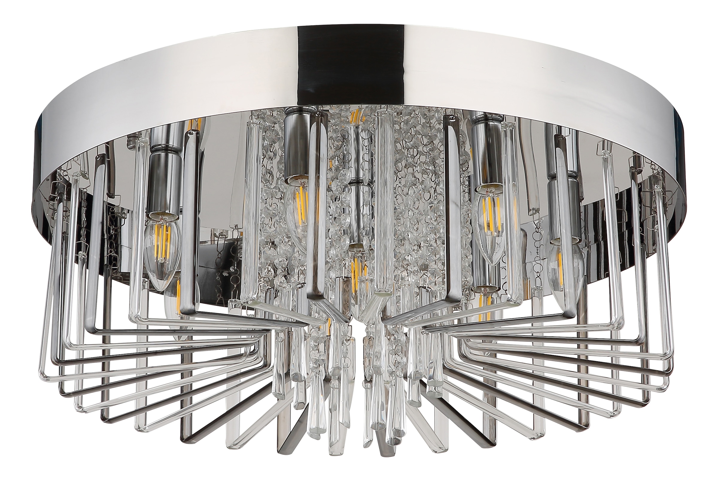 GLOBO LIGHTING Deckenleuchte »KIRINA« E14 1 Stk. Deckenlampe Wohnzimmer-Leuchte Schlafzimmer-Leuchte Flur Küche