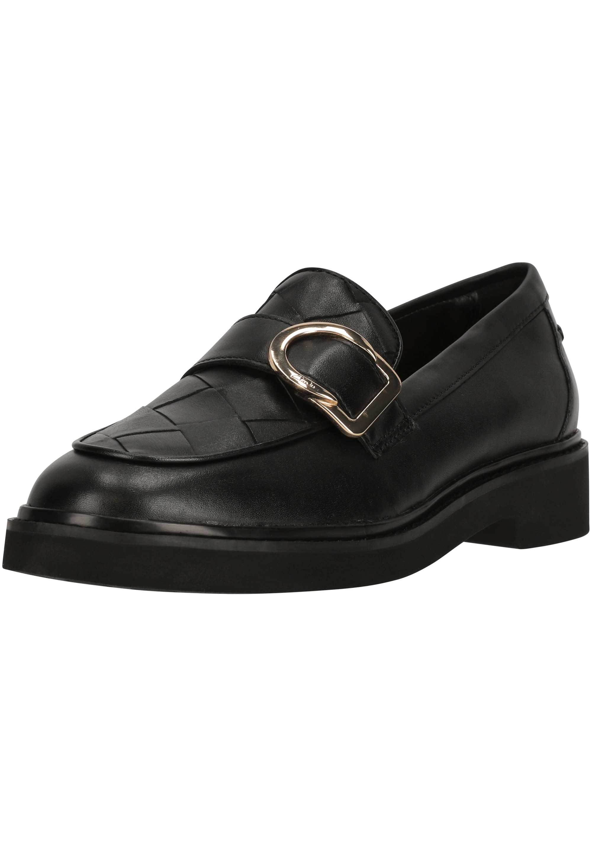 Clarks Slipper "Splend Penny" mit geflochtener Materialkonstruktion