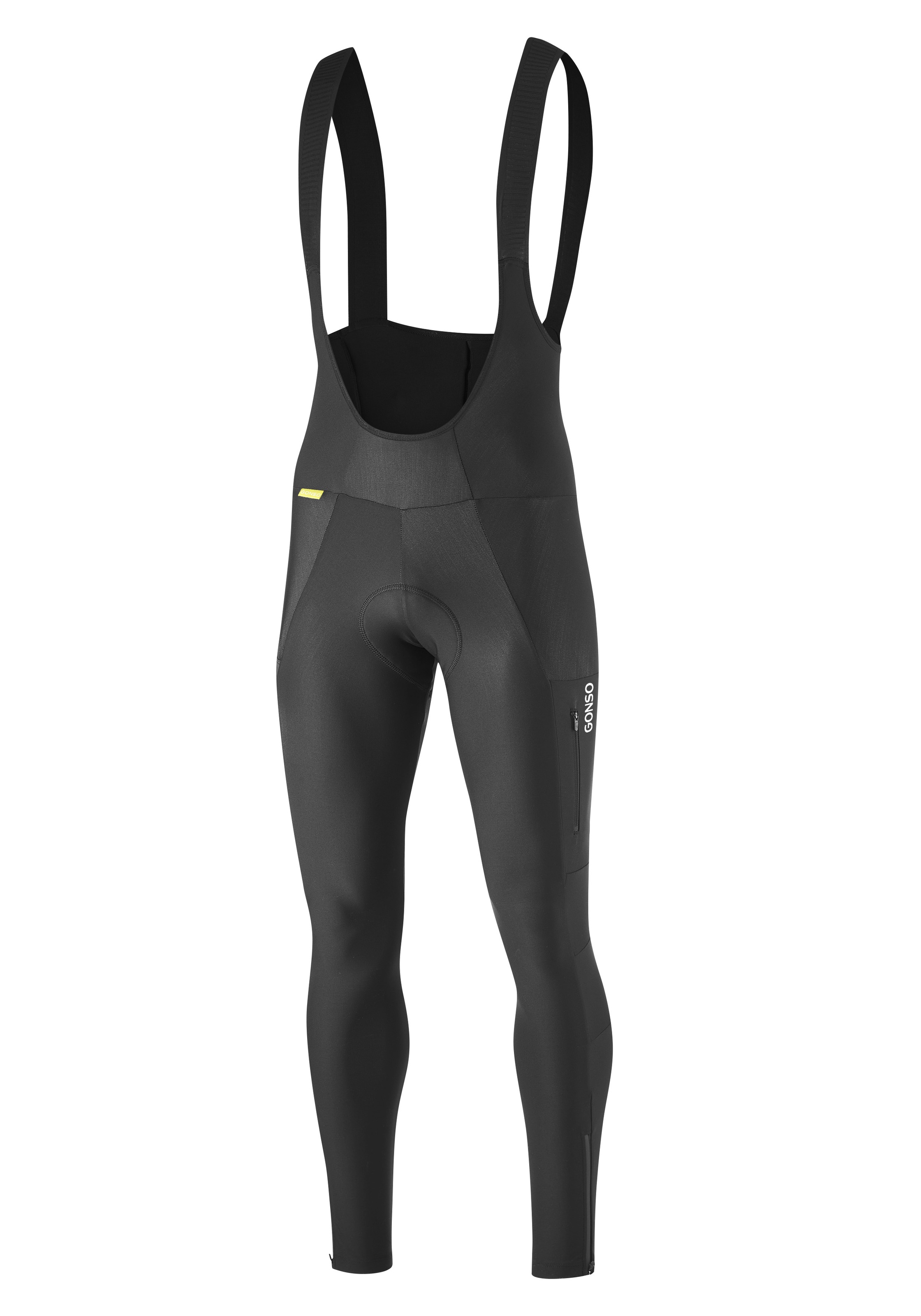Thumbnail - Gonso Fahrradhose "Essential Bib Tight Cargo SC M", Herren Cargo-Radhose, Sitzpolster und Taschen