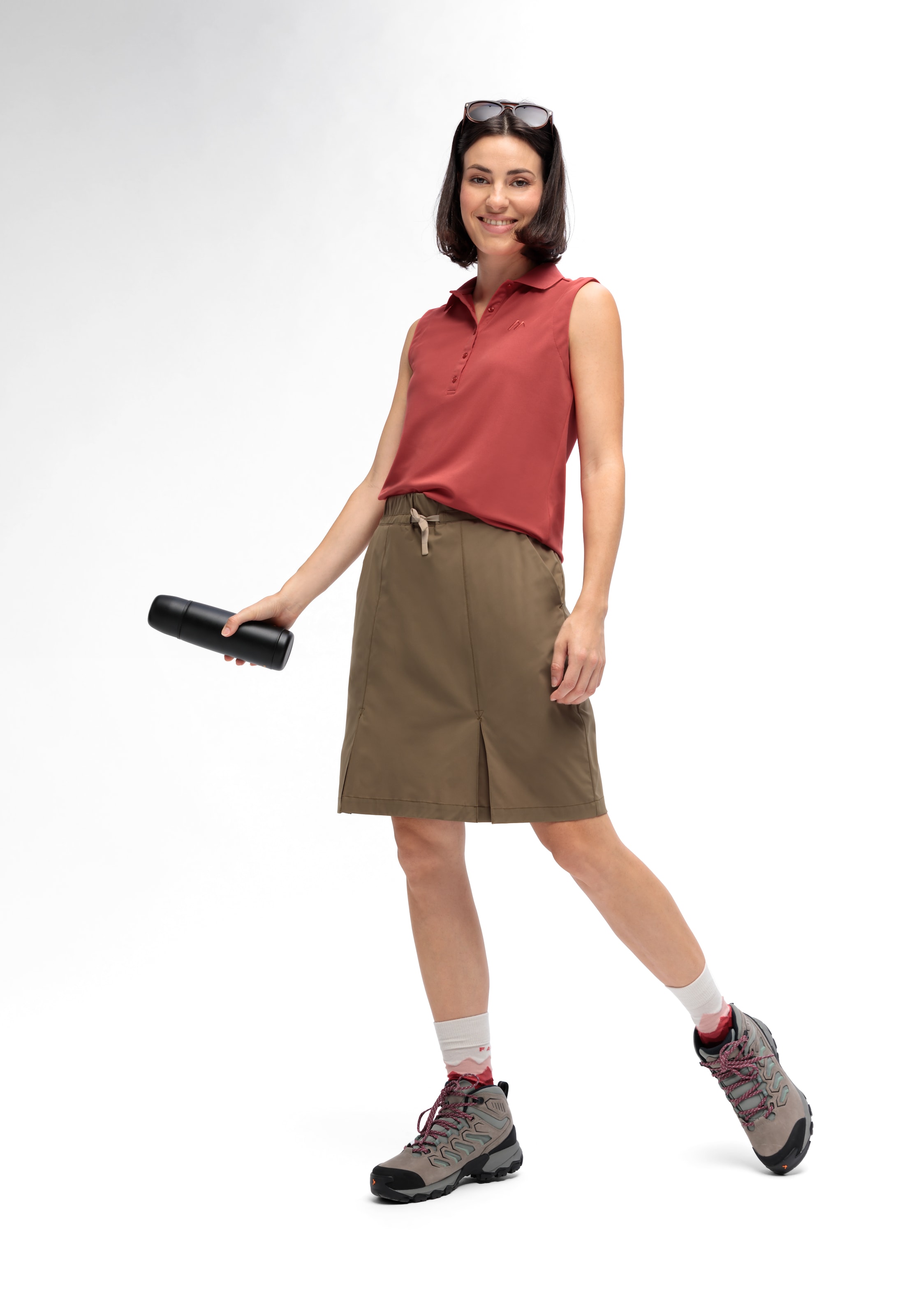 Maier Sports Poloshirt »Ulrike sleeveless«, Damen Funktionsshirt, ärmelloses Freizeitshirt, Regular Fit