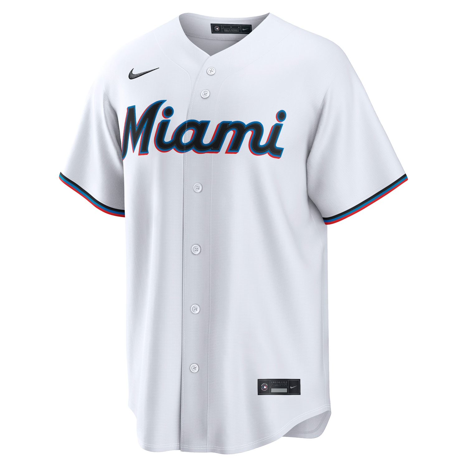 Nike Footballtrikot »Nike Trikot Miami Marlins Nike Replica Home Jersey«