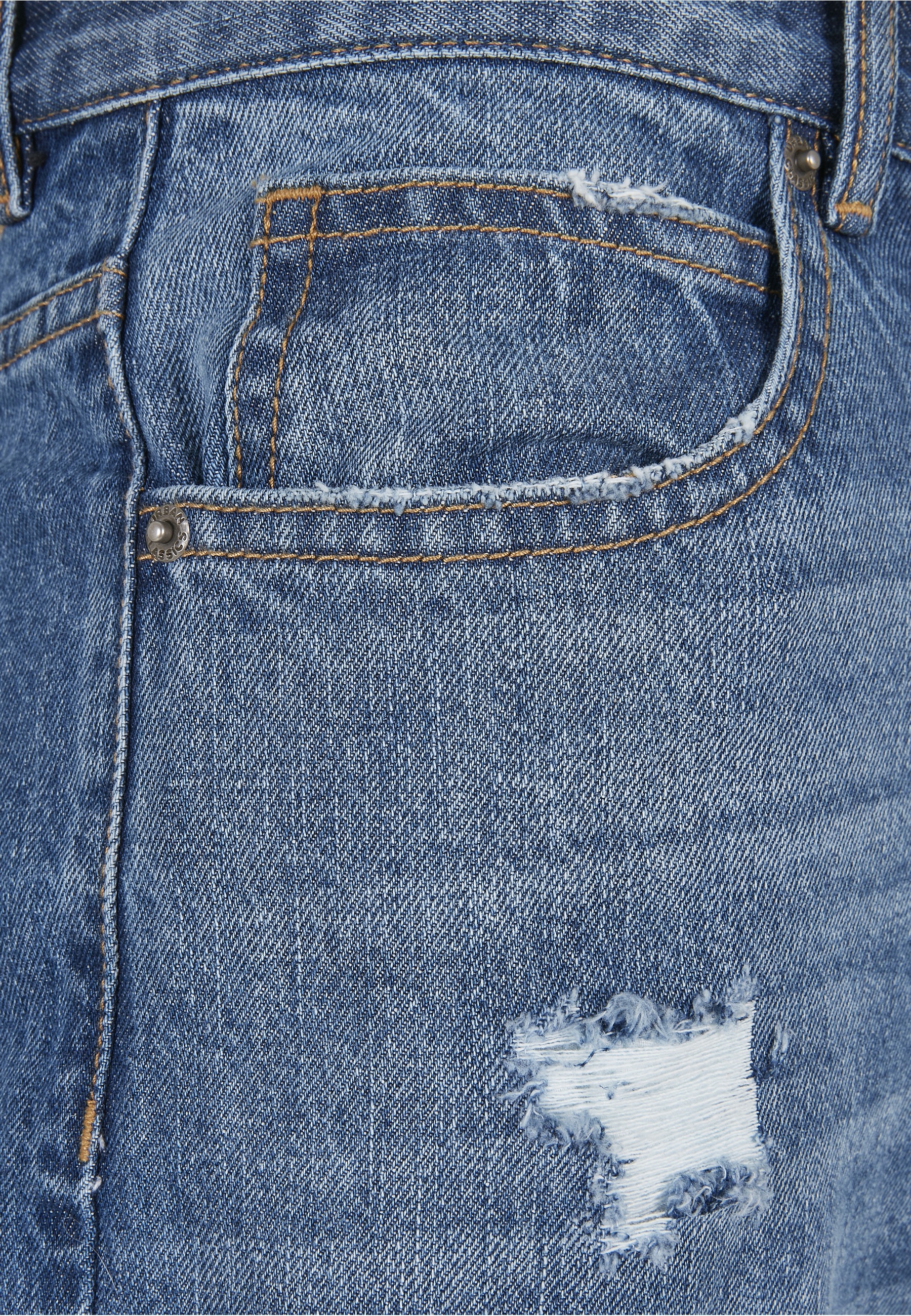 URBAN CLASSICS Bequeme Jeans »Urban Classics Herren Distressed 90‘s Jeans« 1 Stk.