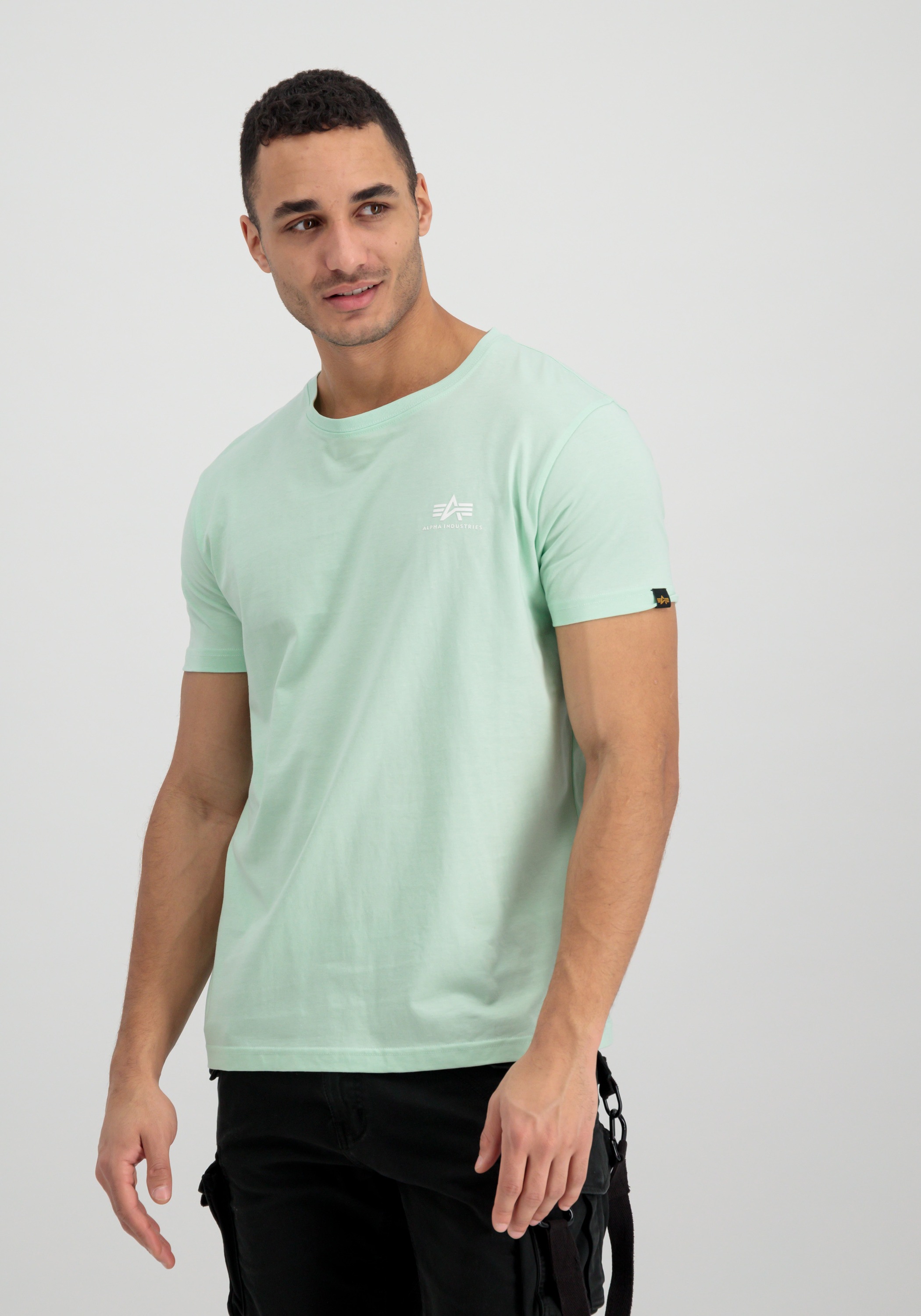 Alpha Industries T-Shirt »Alpha Industries Men - T-Shirts Basic T-Shirt SL«