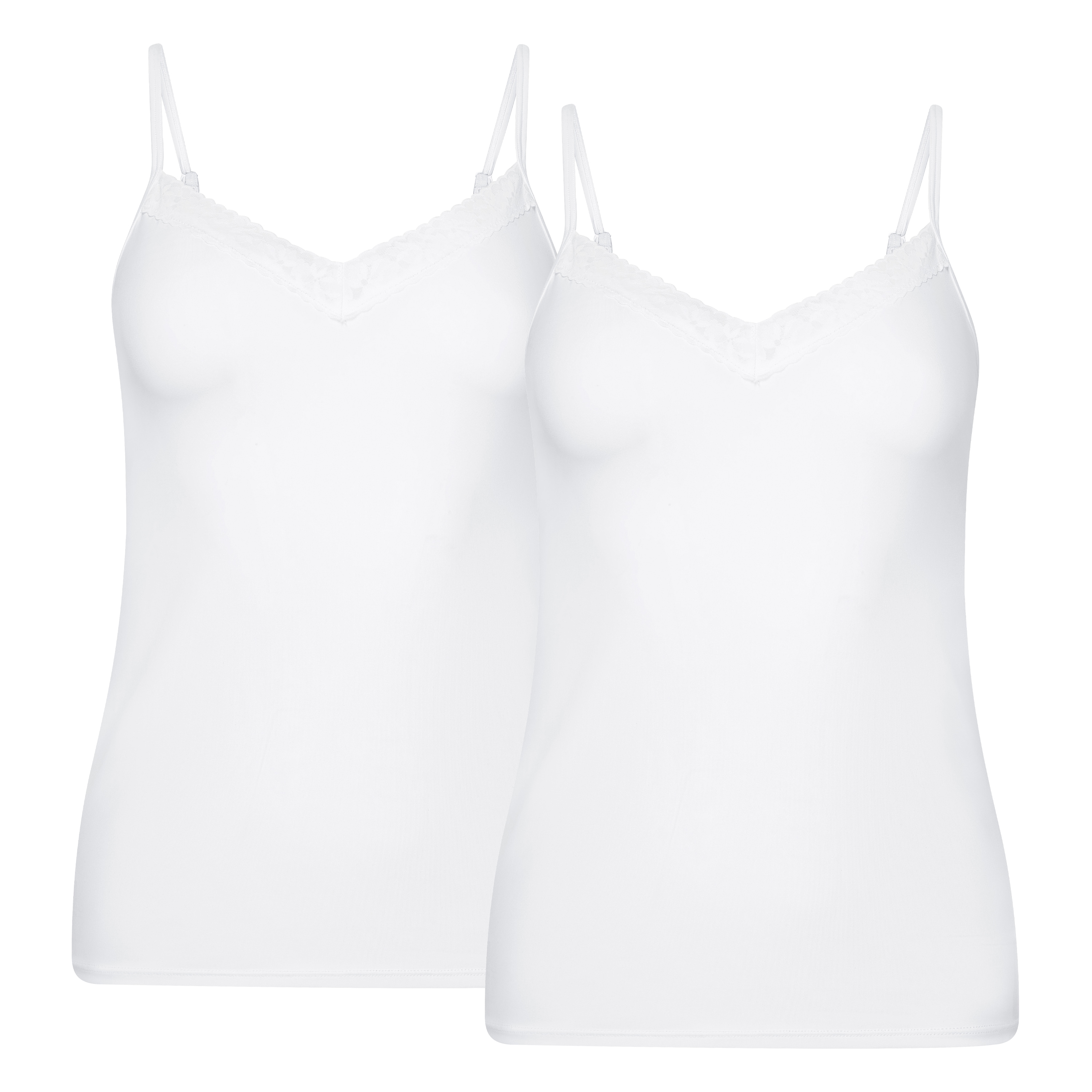 Jockey Unterhemd "Soft Stretch Lace" in lockerer Passform