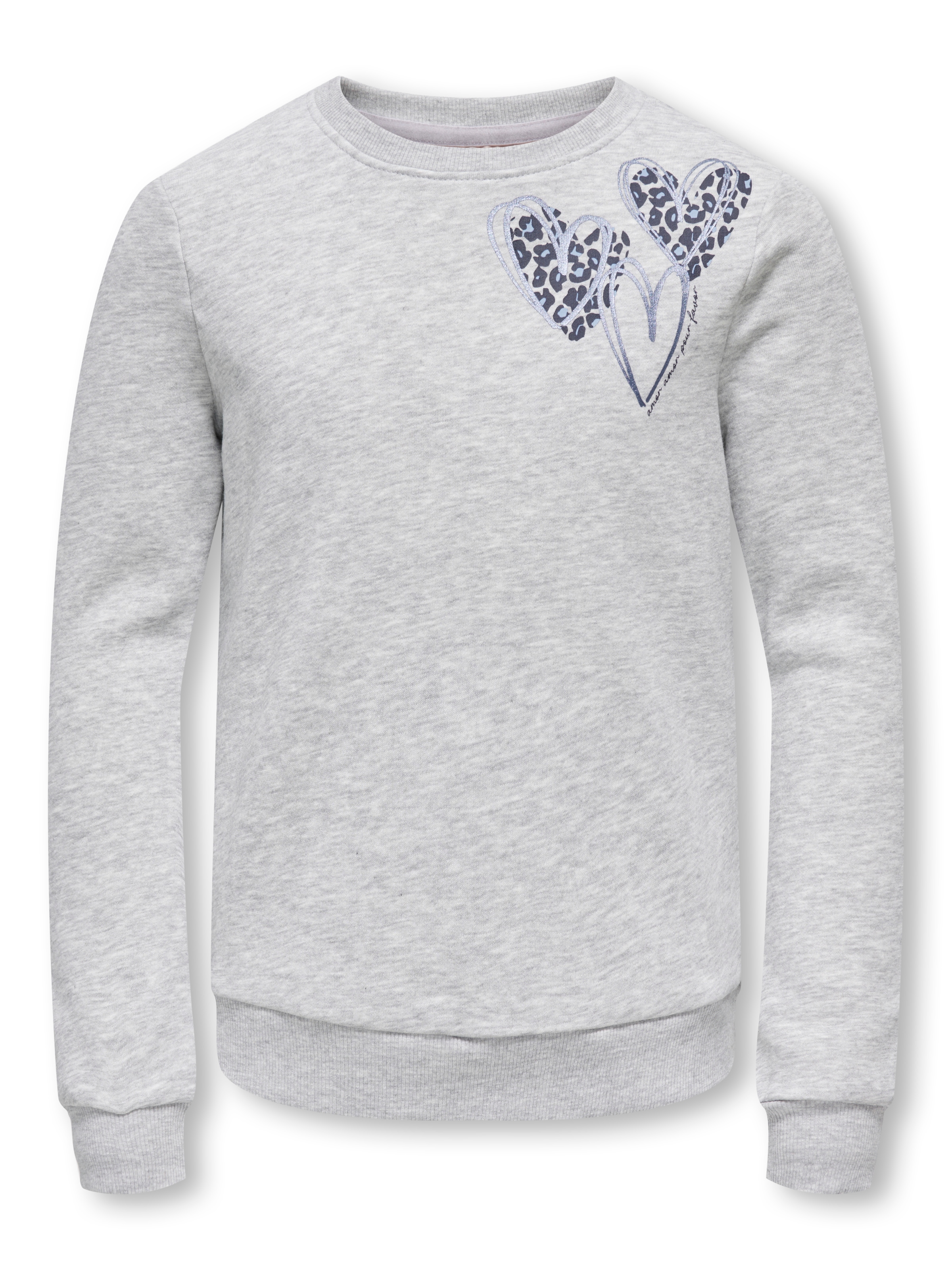 KIDS ONLY Sweatshirt "KOGMARY LIFE L/S O-NECK BOX SWT", mit tollem Folienprint