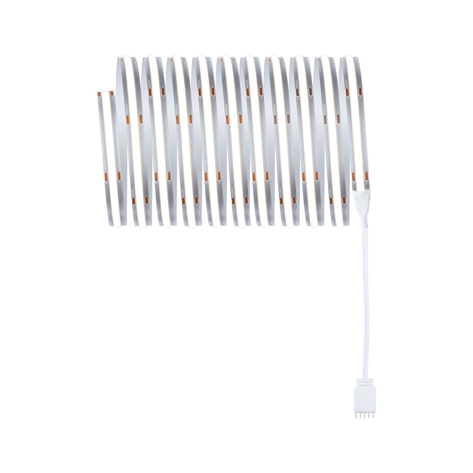 PAULMANN LED-Streifen "MaxLED 1000 Basis Set Daylight, 230/24V silber Kunststoff", Flammen 1 Stk., Gesamtlänge 3m, silber, Küche, Lichterketten,