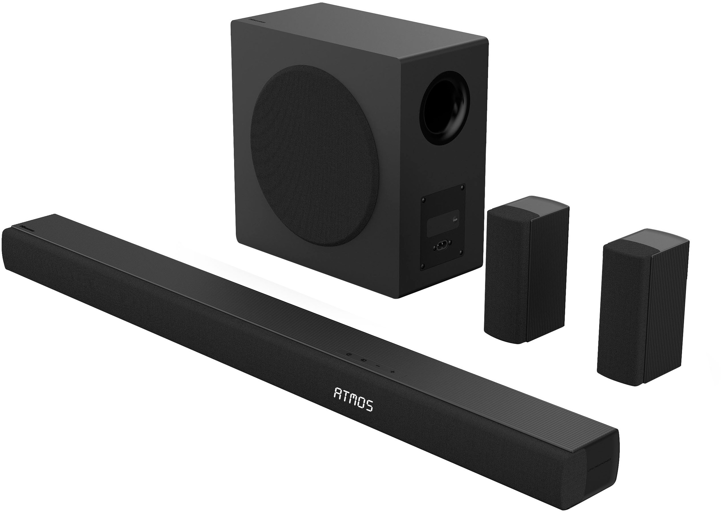 Hisense Soundbar »AX5100Q« 5.1 (Bluetooth Bassregelung | Lautstärkeregelung | Pairing 580 W)