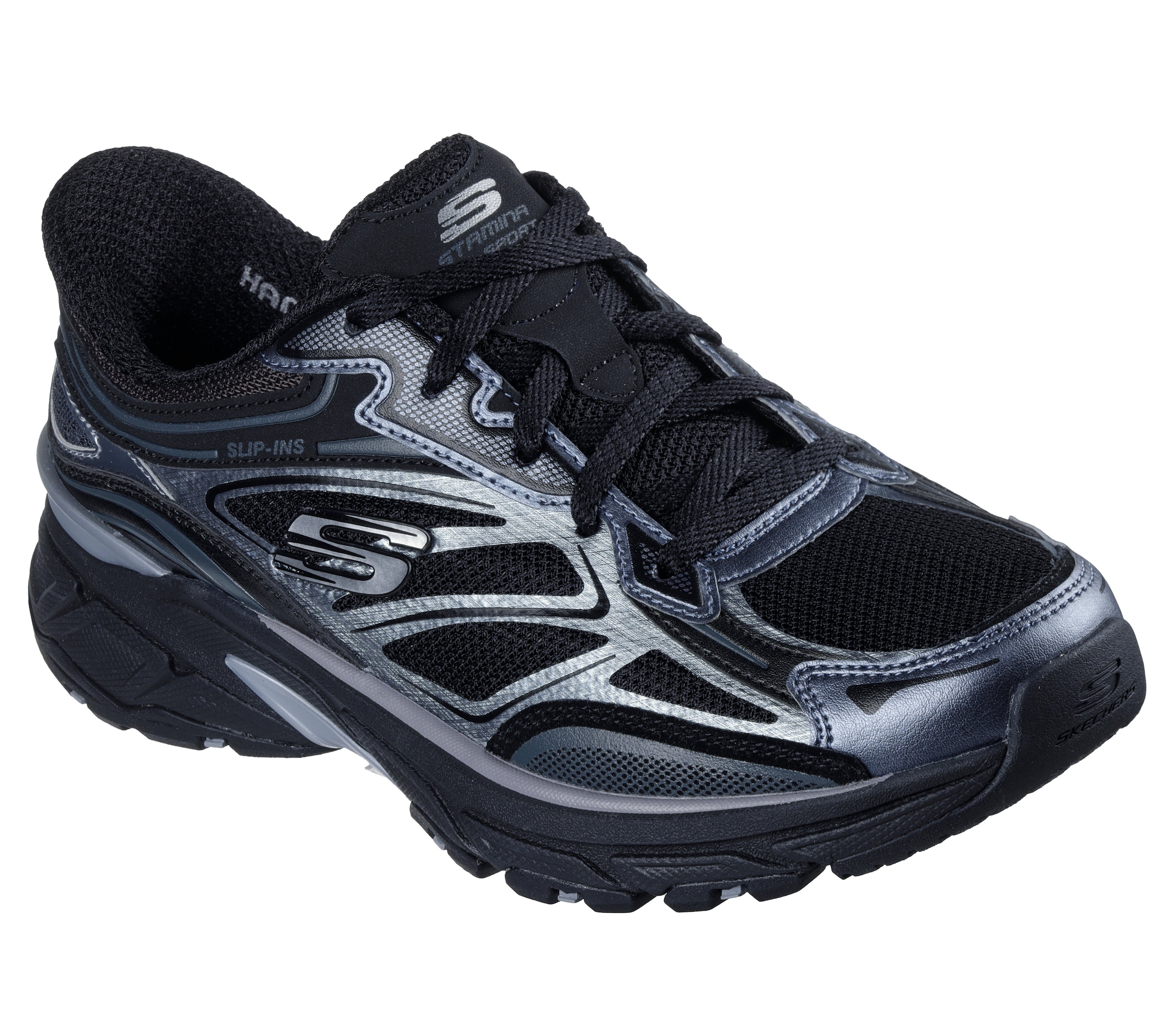 Skechers Slip-On Sneaker "STAMINA SPORT", Retro Sneaker, Schnürschuh mit Me günstig online kaufen