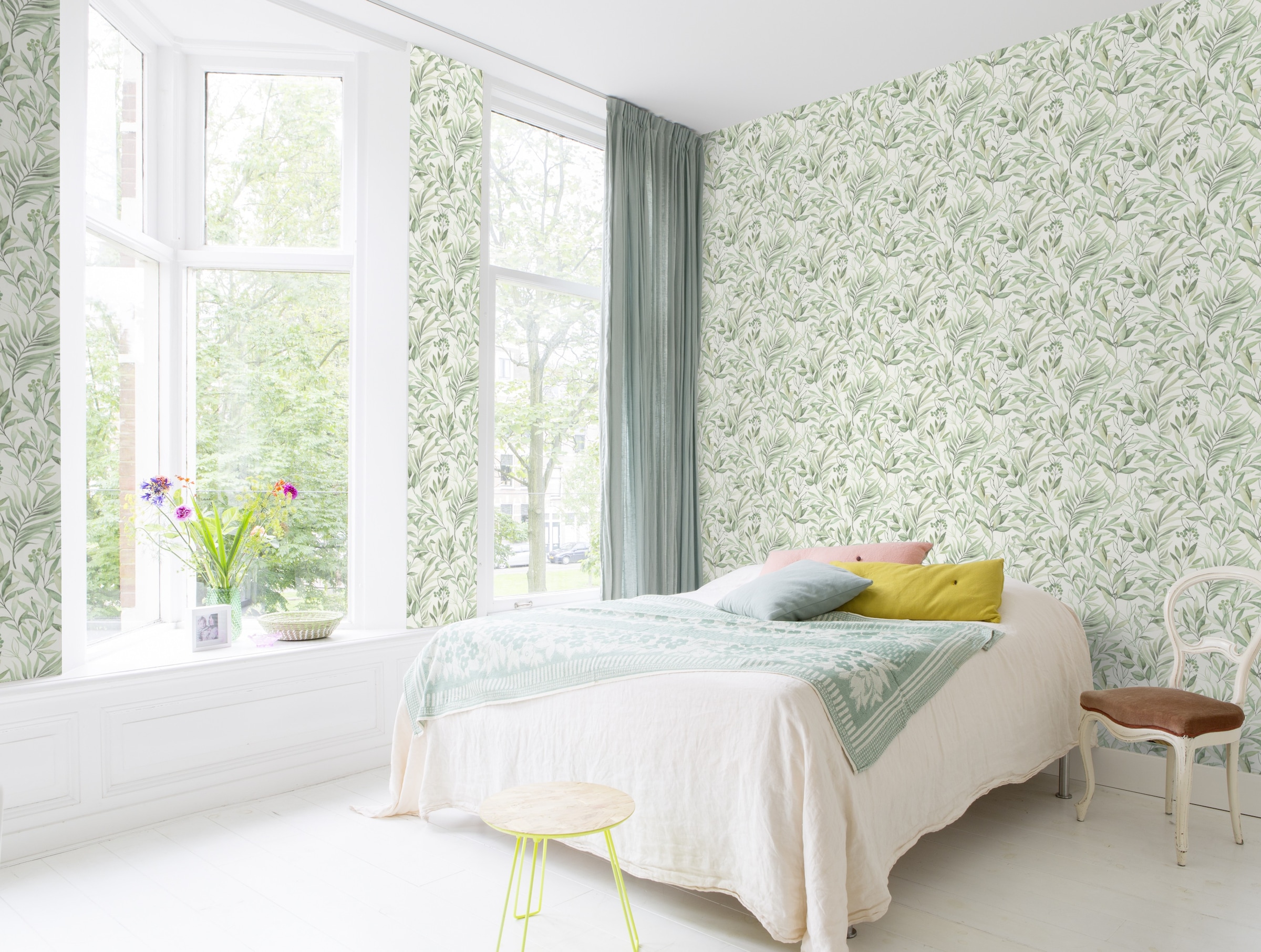 Rasch Papiertapete »mit Blättern«, botanisch, mit Pflanzen