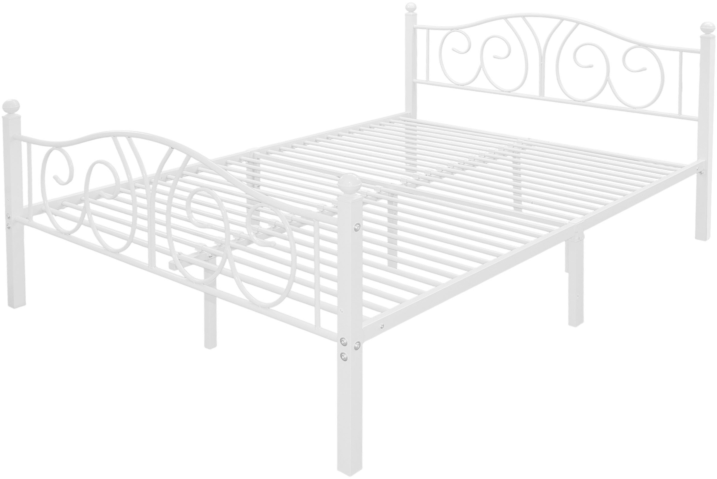 OTTO home Metallbett "LUND Landhausbett Bett Märchenbett Prinzessinbett" Tr günstig online kaufen