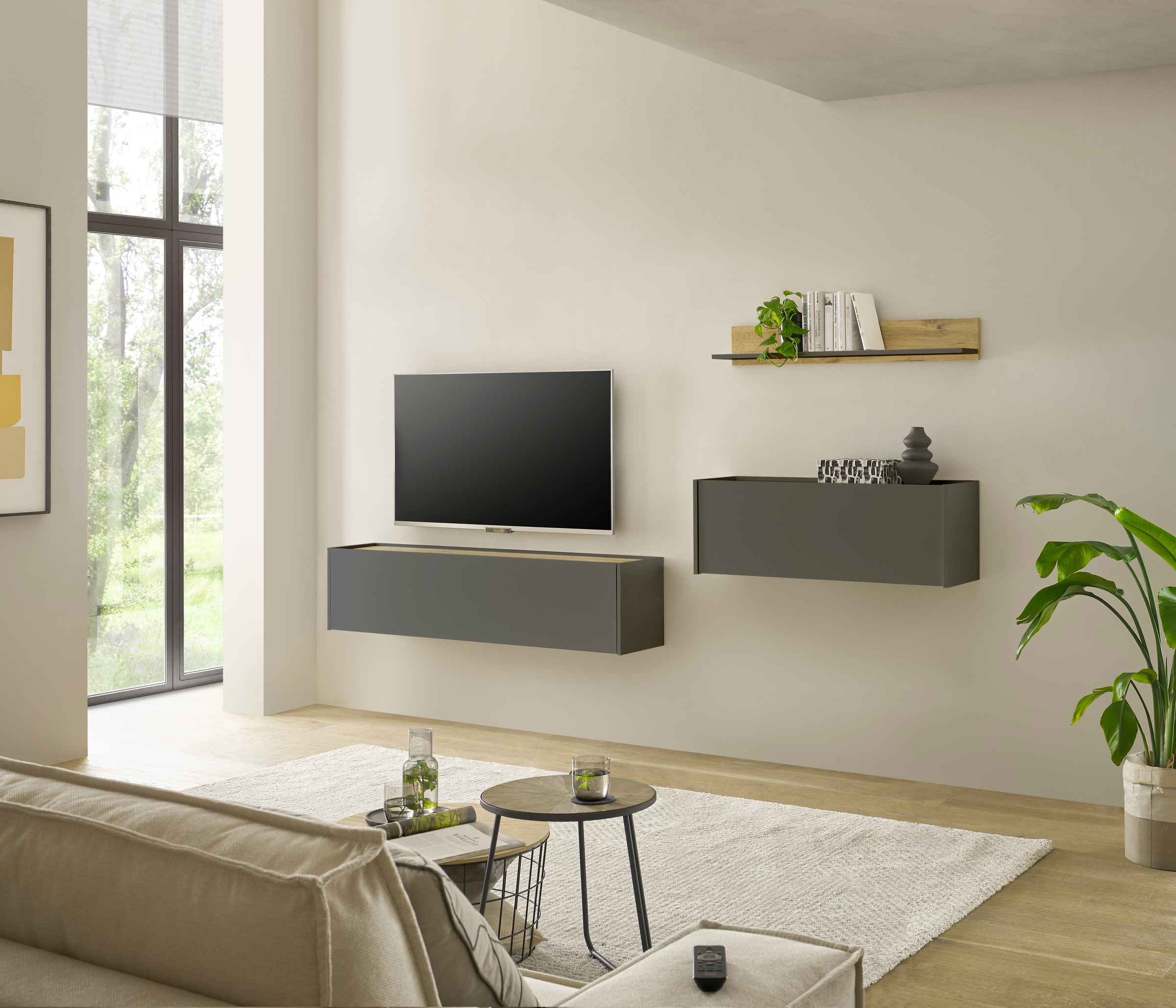INOSIGN Büromöbel-Set »CiTY/GiRON«, (Set, 3 tlg.), Home Office