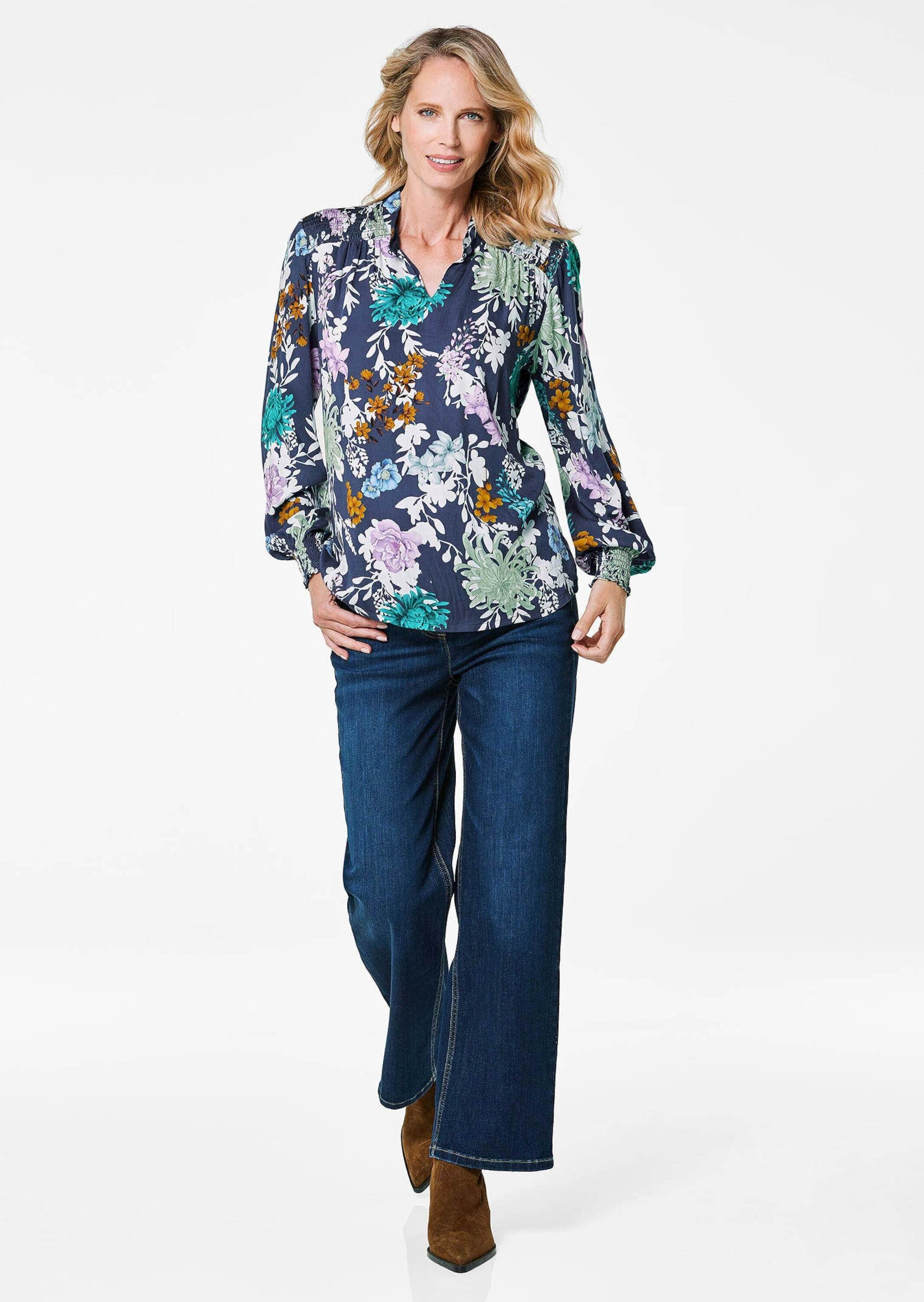 GOLDNER Schlupfbluse "Kurzgröße Bluse" günstig online kaufen