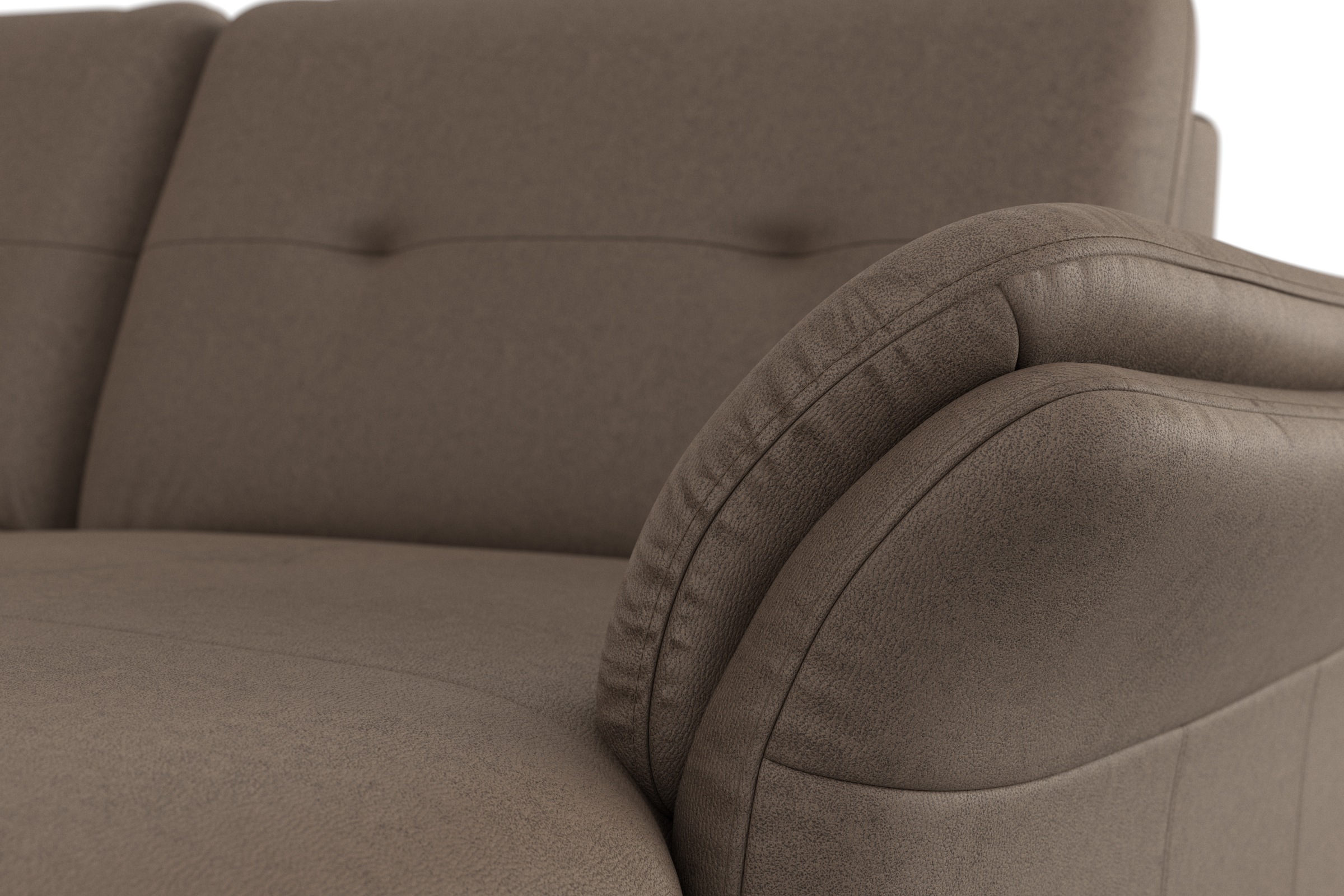 sit&more Wohnlandschaft »Göteborg«, inkl. Sitztiefenverstellung, wahlweise mit Bettfunktion & Bettkasten