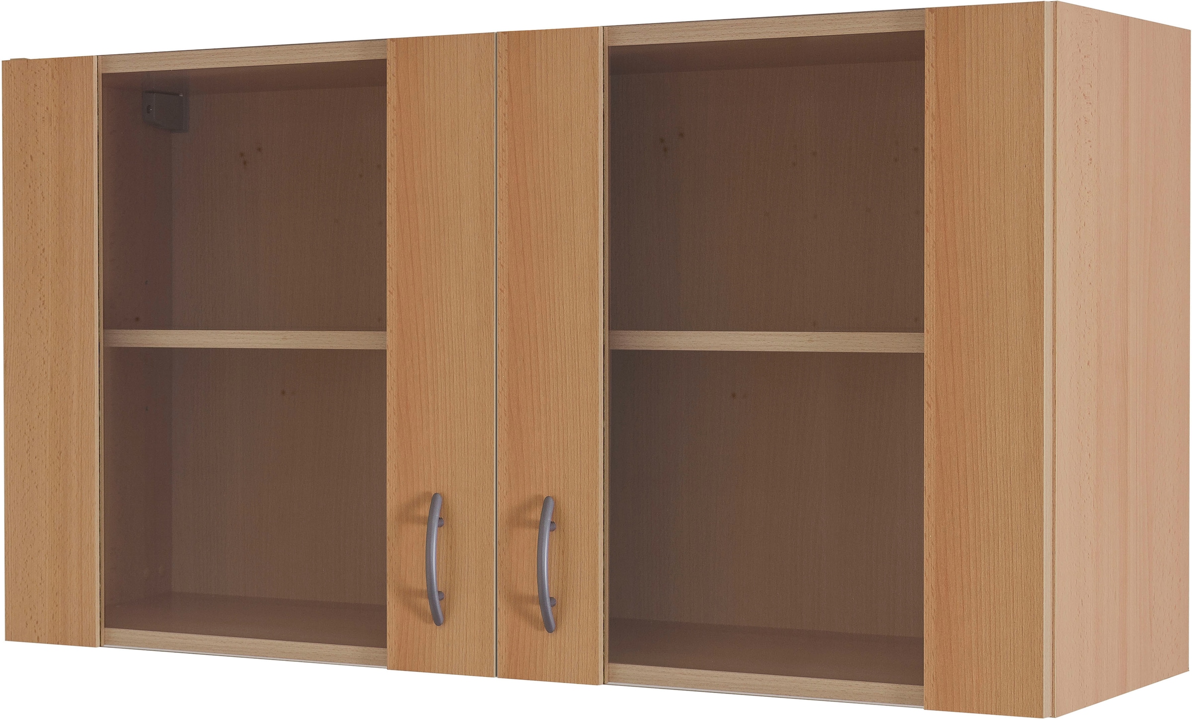 Flex-Well Glashängeschrank "Nano", (B x H x T) 100 x 54,8 x 32 cm, mit Stollenglastüren