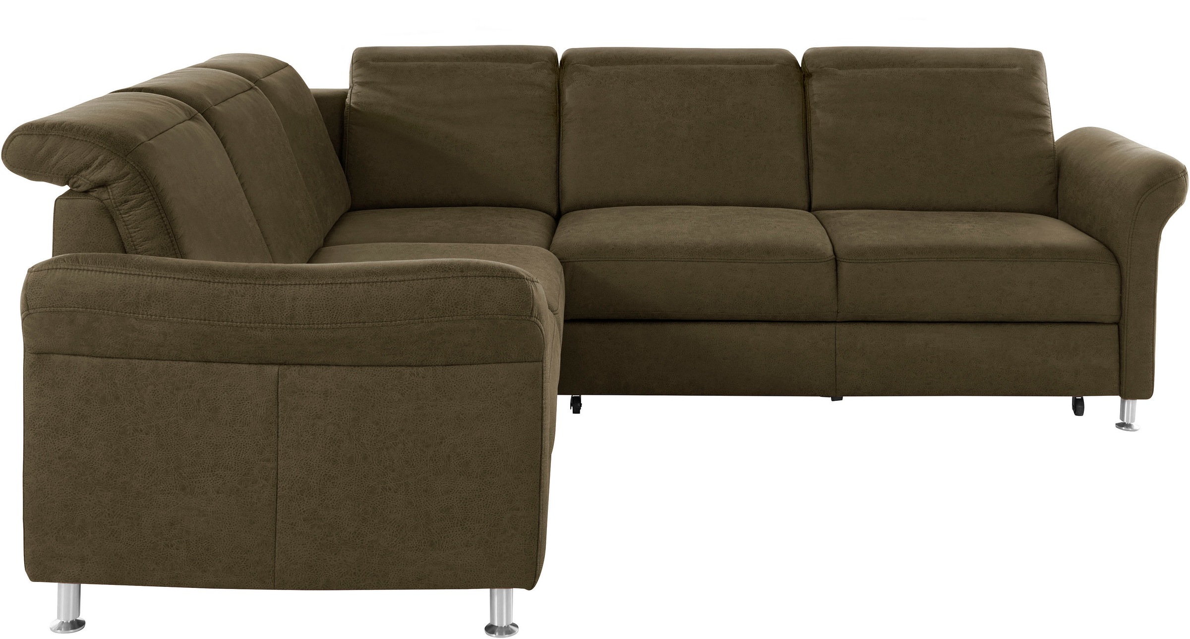 sit&more Ecksofa "Darwin L-Form", inklusive Federkern, wahlweise mit Kopfte günstig online kaufen