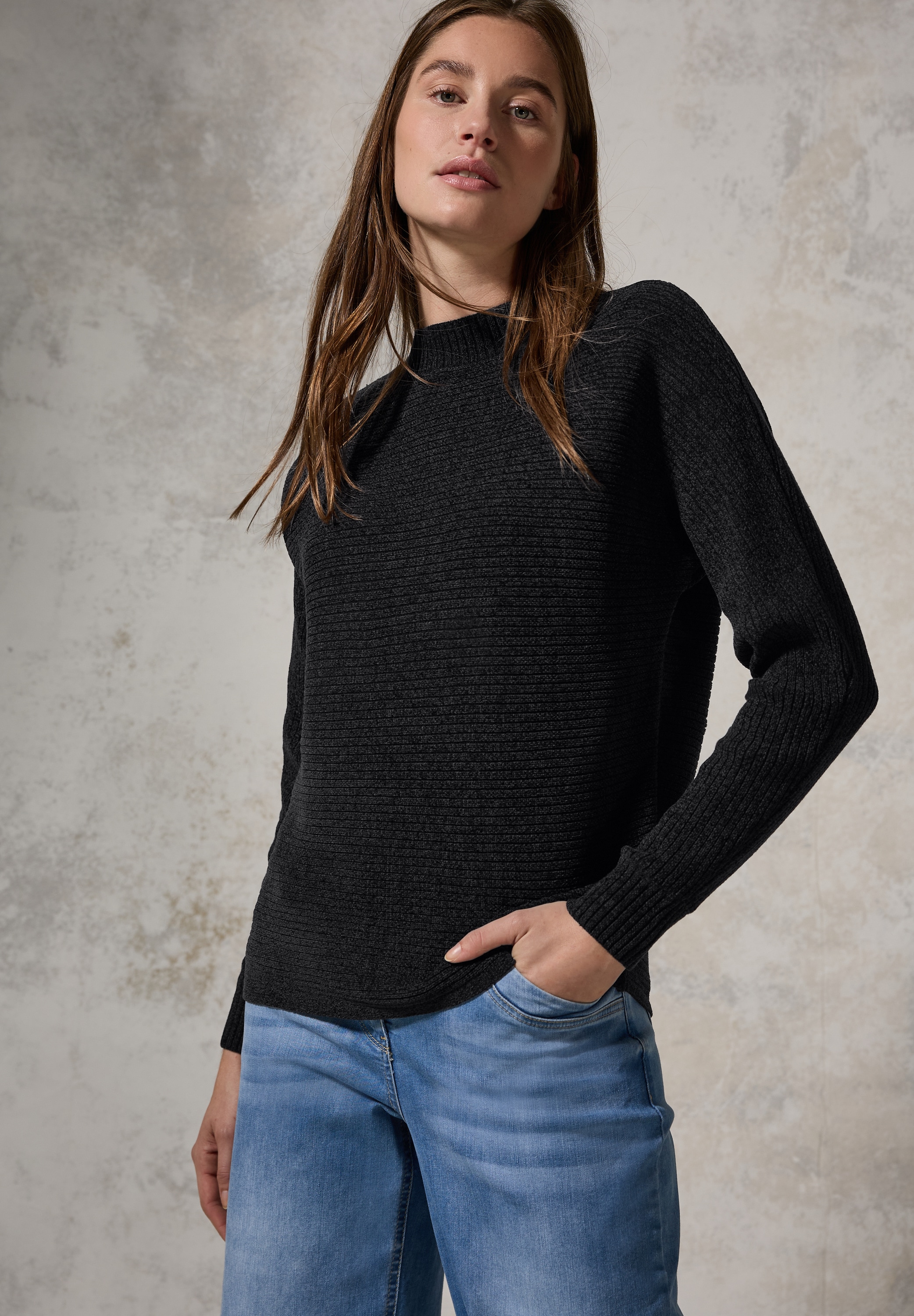 Cecil Stehkragenpullover, mit Turtleneck