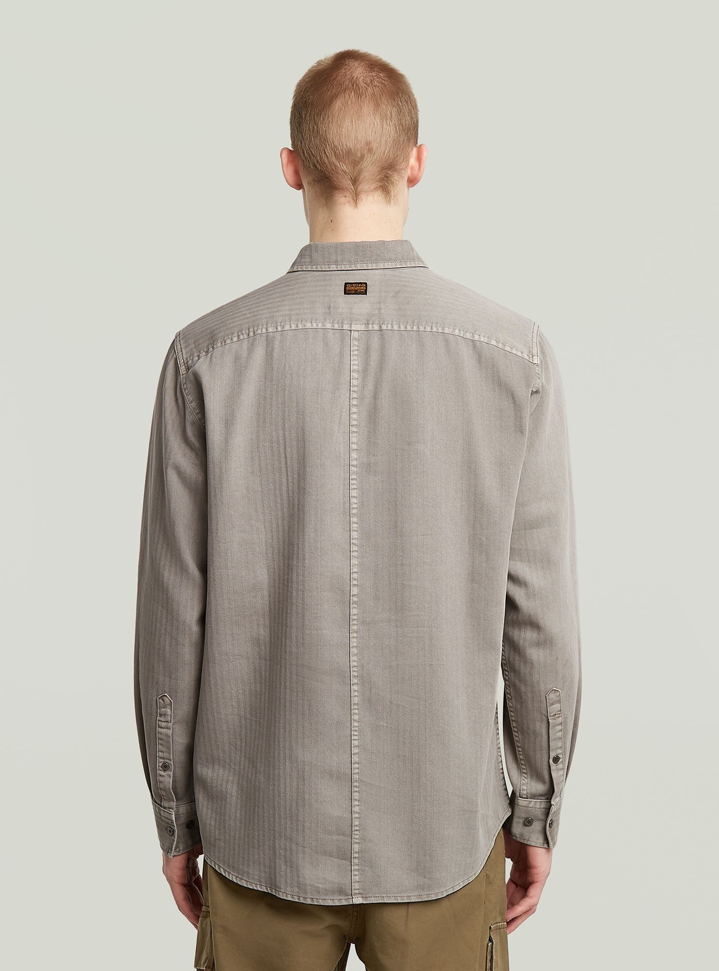 G-STAR Langarmshirt "Panelled Pocket Regular Shirt" günstig online kaufen