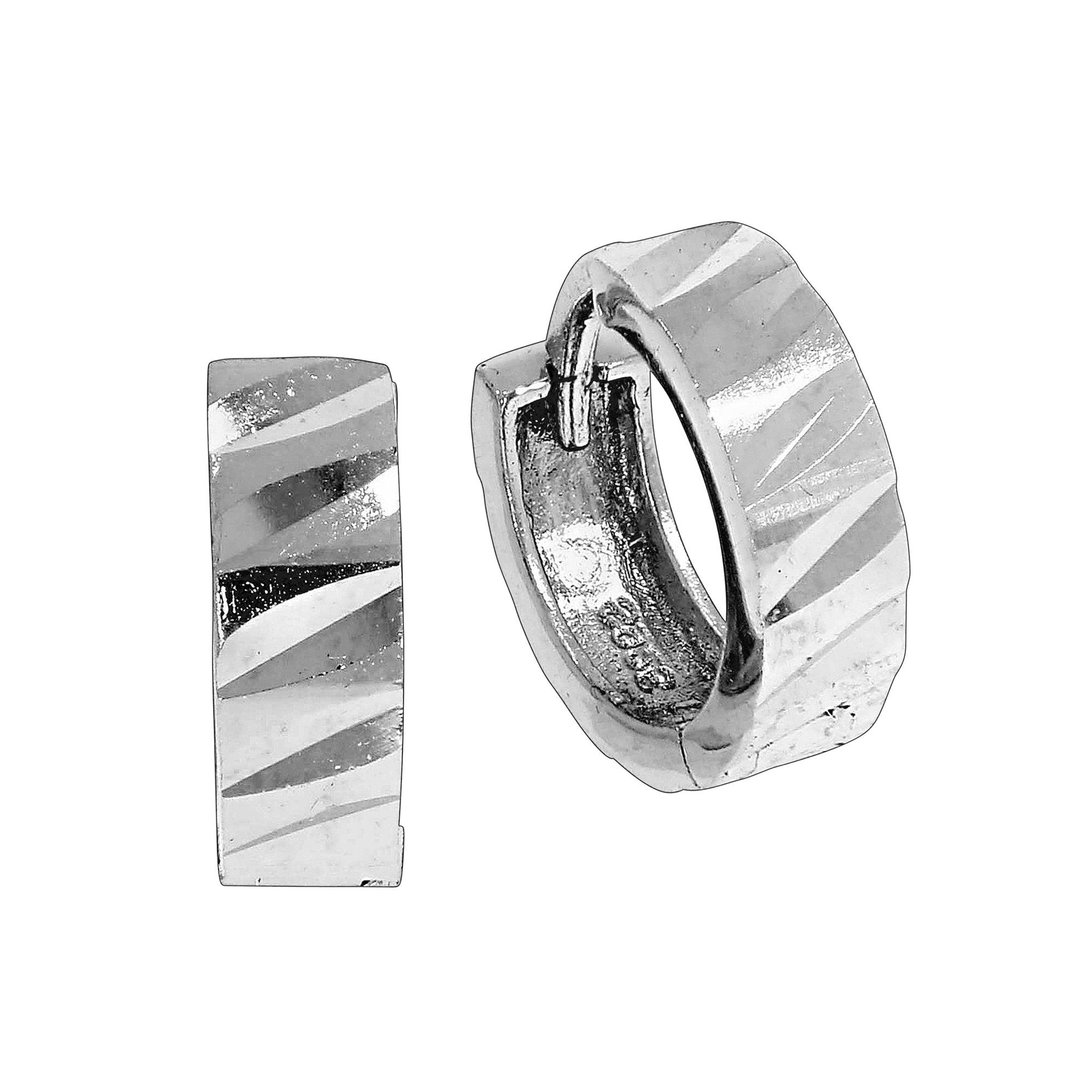 Silber 925 Ring diamantiert rhodiniert