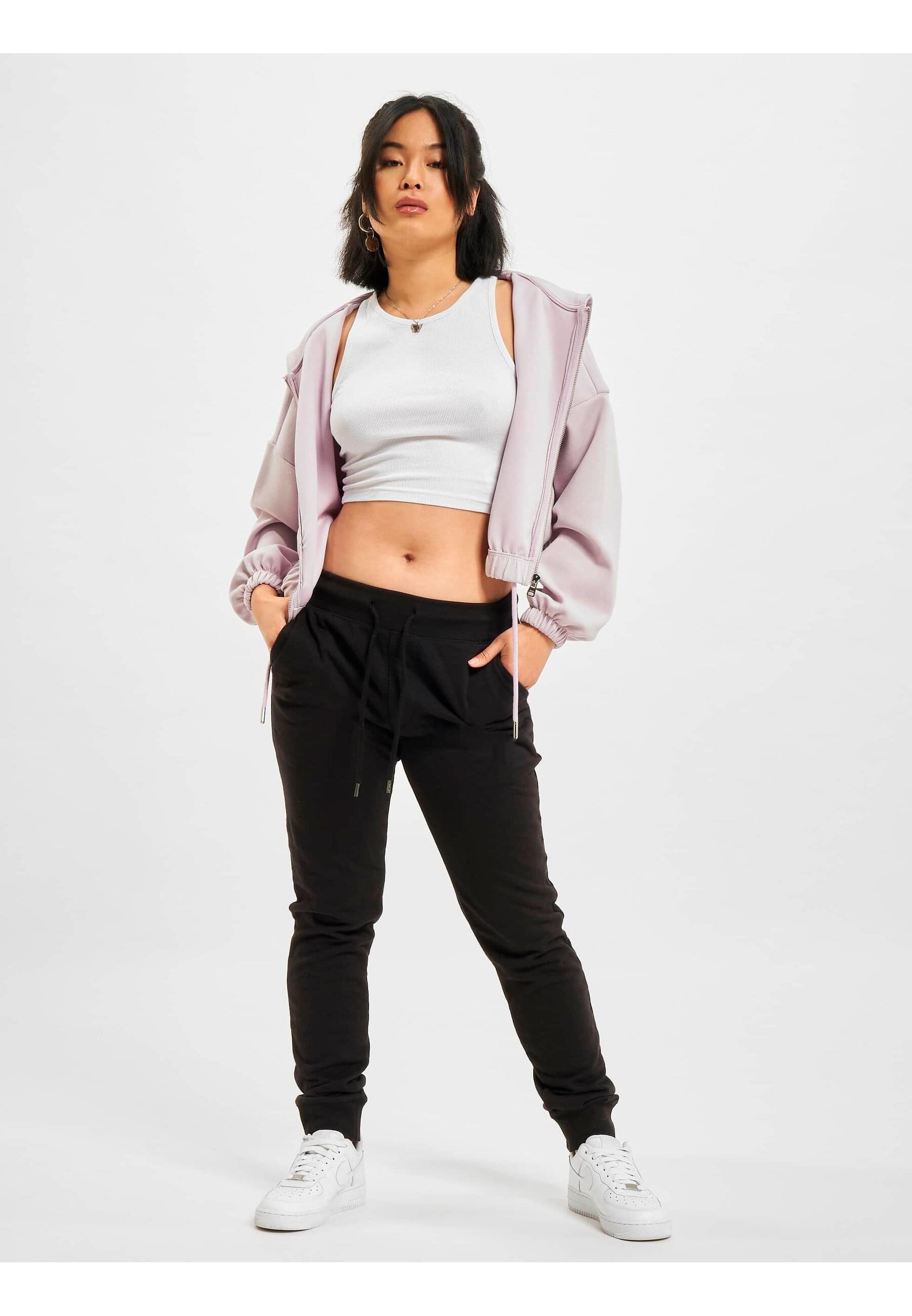 Just Rhyse Stoffhose »Just Rhyse Damen Just Rhyse Poppy Sweat Pants Black«, (1 tlg.)