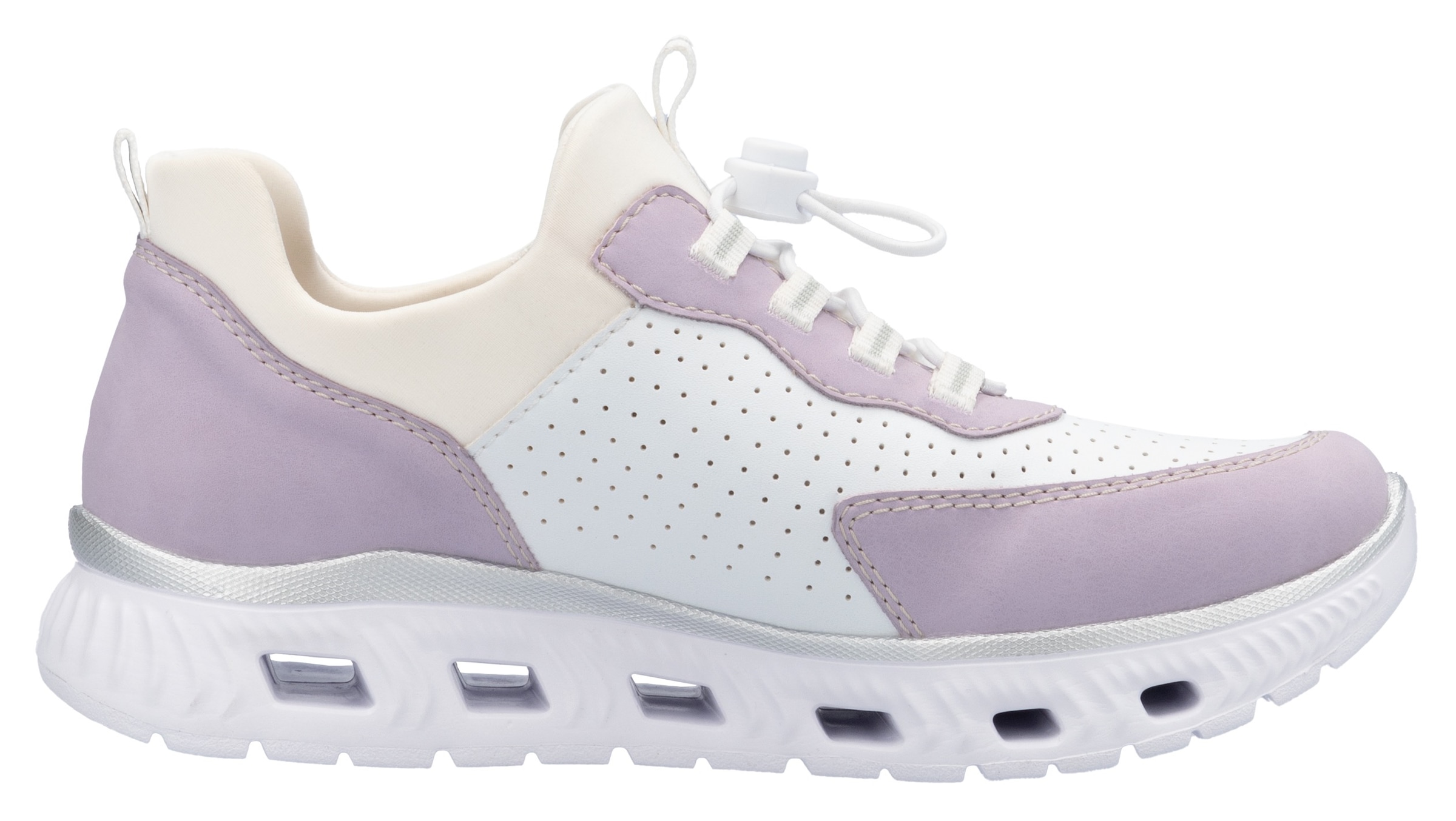 RIEKER Sport Slip-On Sneaker »vegan«, Slipper, Halbschuh, Freizeitsneaker mit MemoSoft-Ausstattung