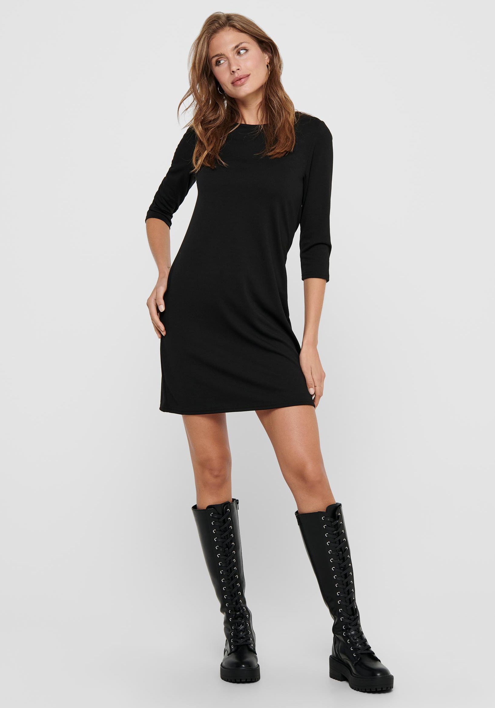ONLY Jerseykleid "ONLBRILLIANT 3/4 DRESS", Sommerkleid günstig online kaufen