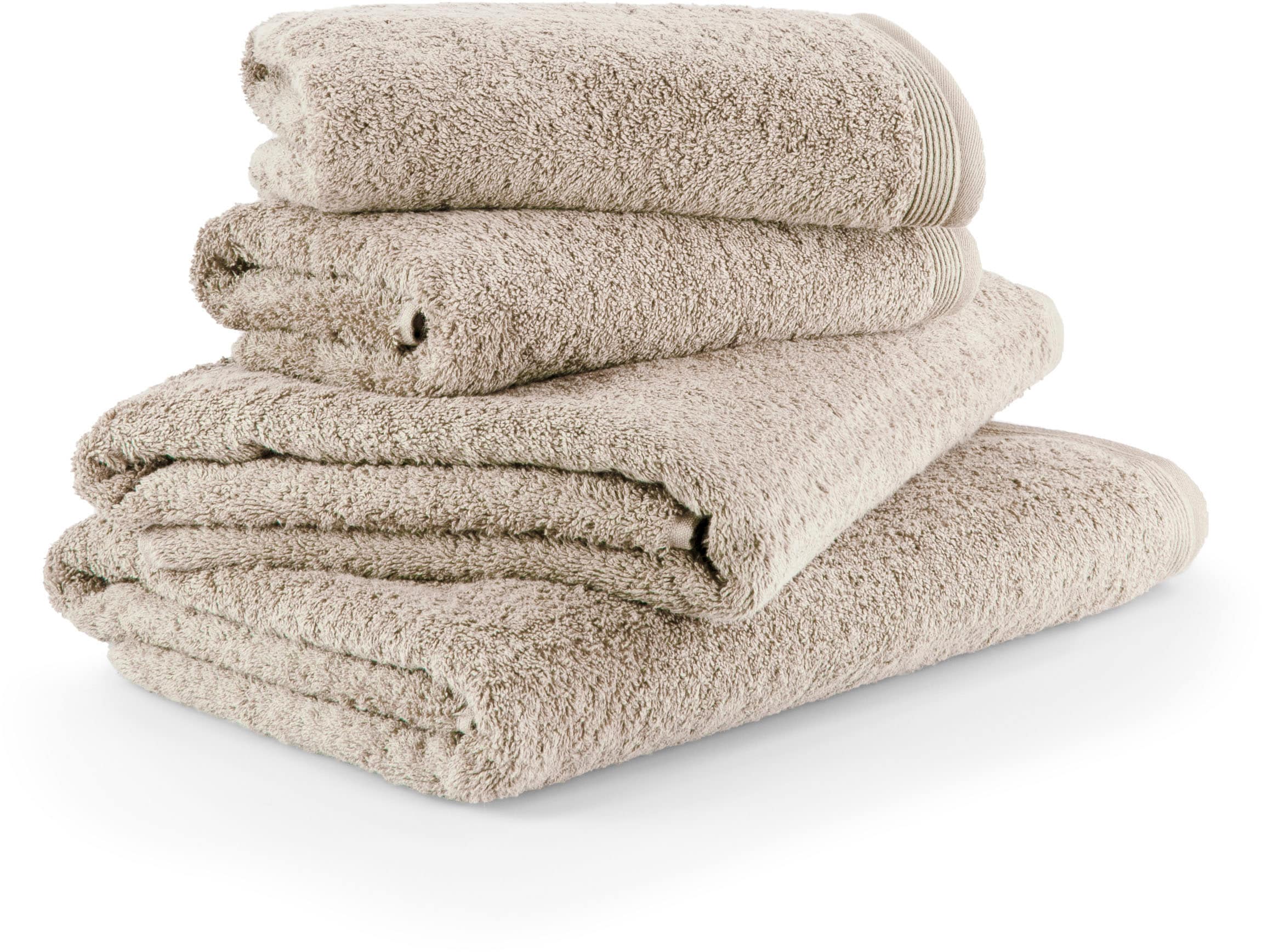 Möve Handtuch Set "Superwuschel 100% Premium Cotton Baumwolle" Set 4 Stk. W günstig online kaufen