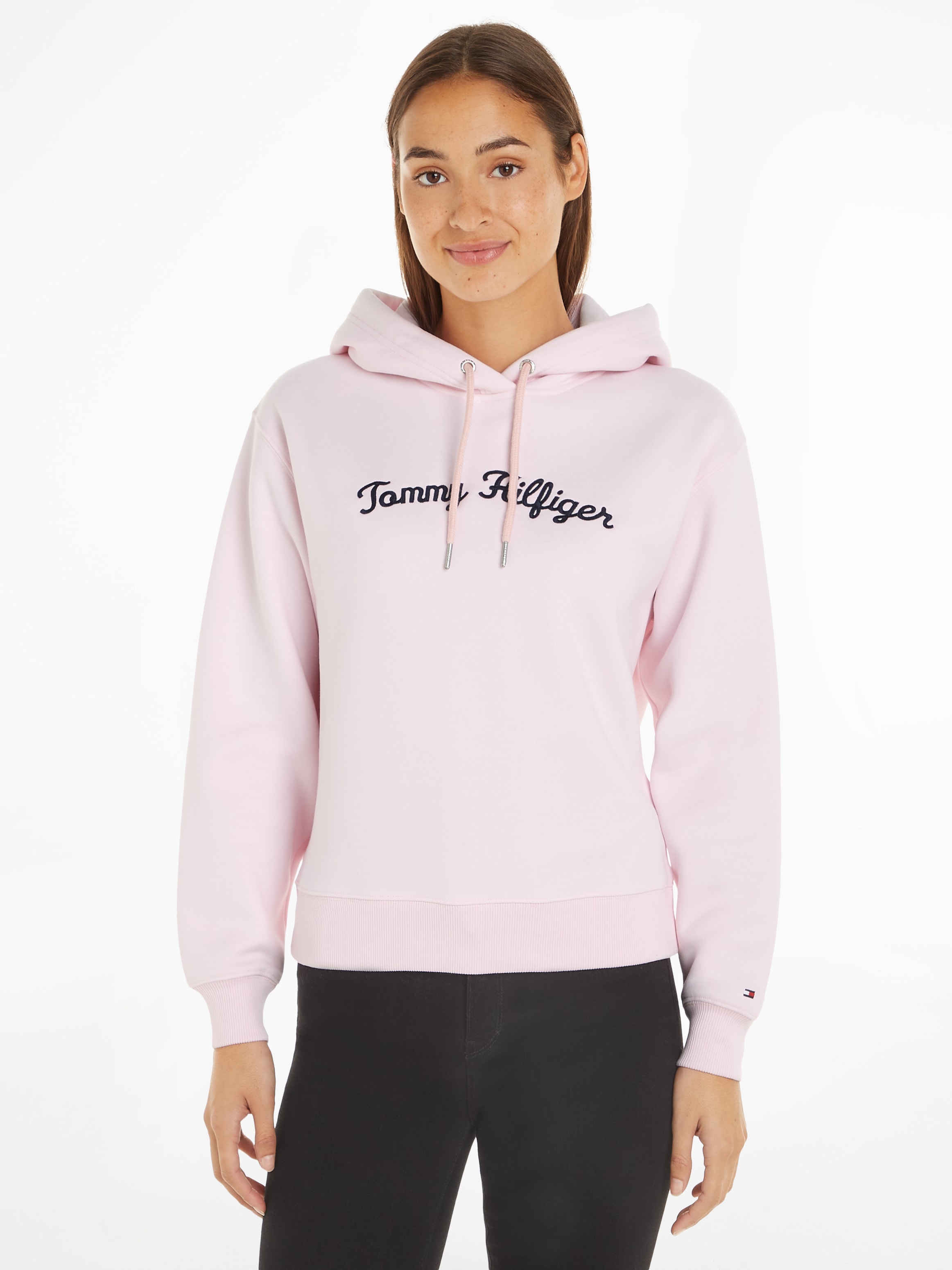 Tommy Hilfiger Kapuzensweatshirt "IM REG SCRIPT HILFIGER HOODIE", mit Tommy günstig online kaufen