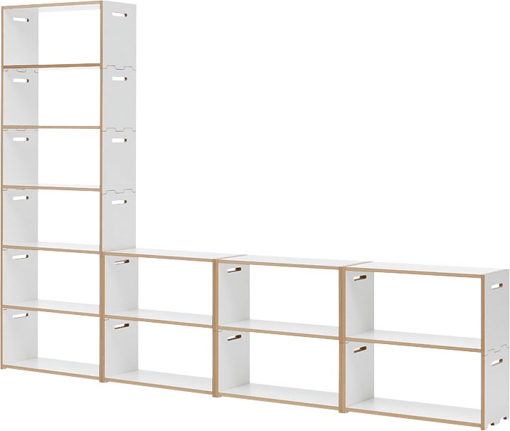 Thumbnail - Tojo Mehrzweckregal "hochstapler" Grund- und Anbaumodule, die miteinander kombiniert werden können