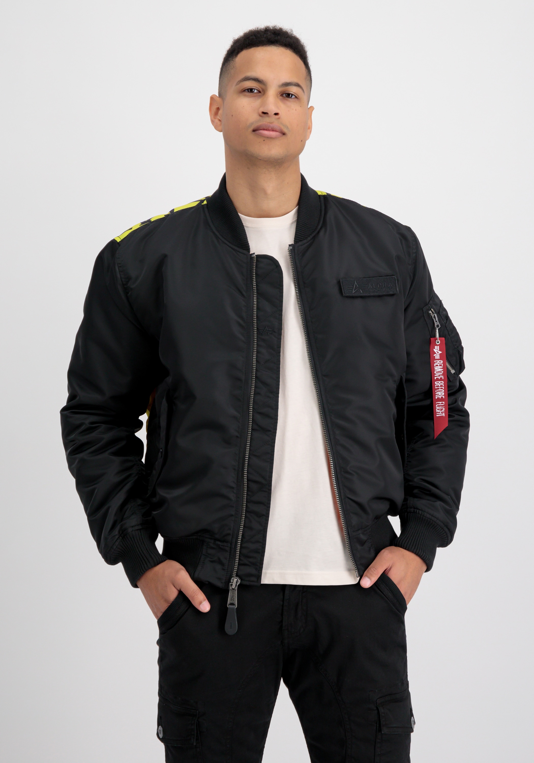 Alpha Industries Bomberjacke "Alpha Industries Men - Bomber Jackets MA-1 VF Fighter Squadron"