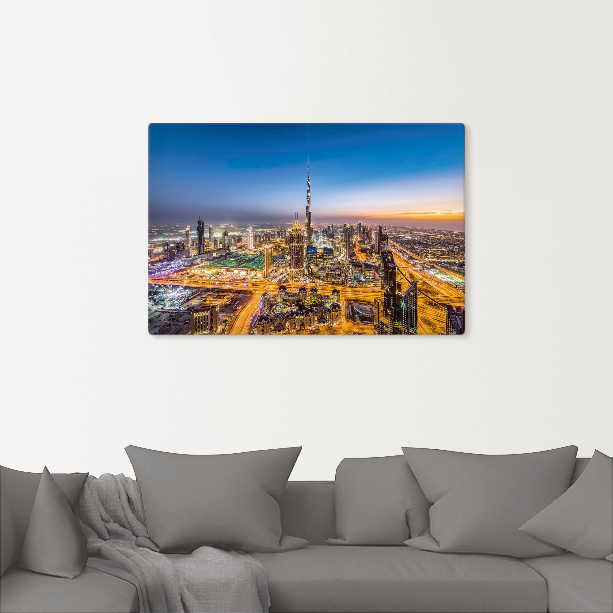 Artland Leinwandbild »Dubai IV«, Bilder von Asien, (1 St.), auf Keilrahmen gespannt