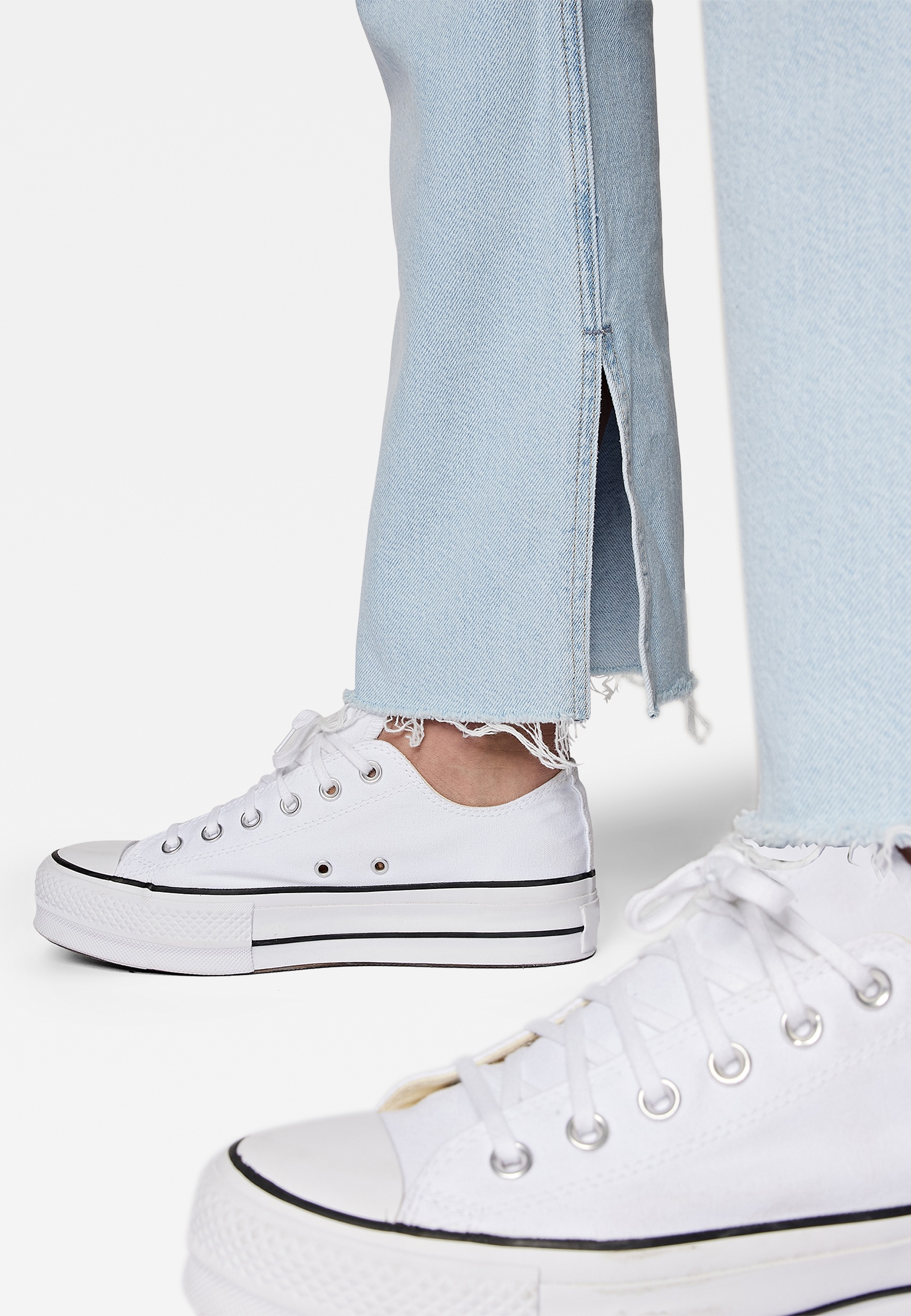 Mavi Straight-Jeans »BARCELONA SLIT«, Straight Leg Jeans mit Schlitz