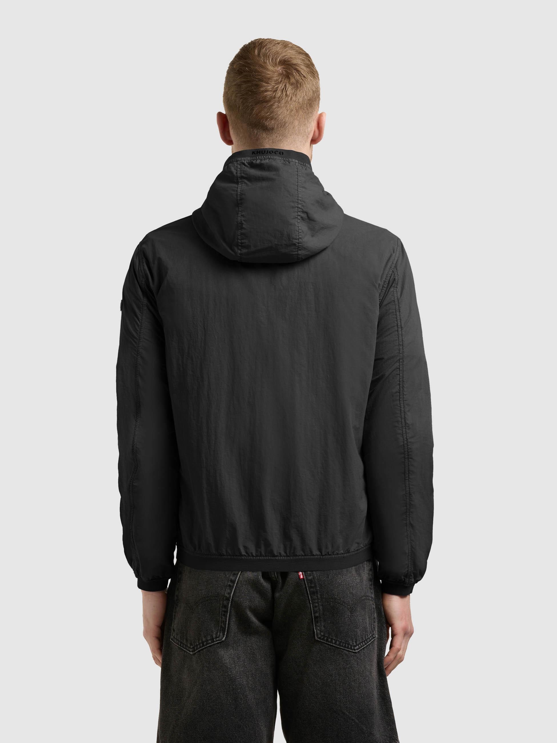 khujo Funktionsjacke »Derf« mit Kapuze leichte Übergangsjacke mit Kapuze