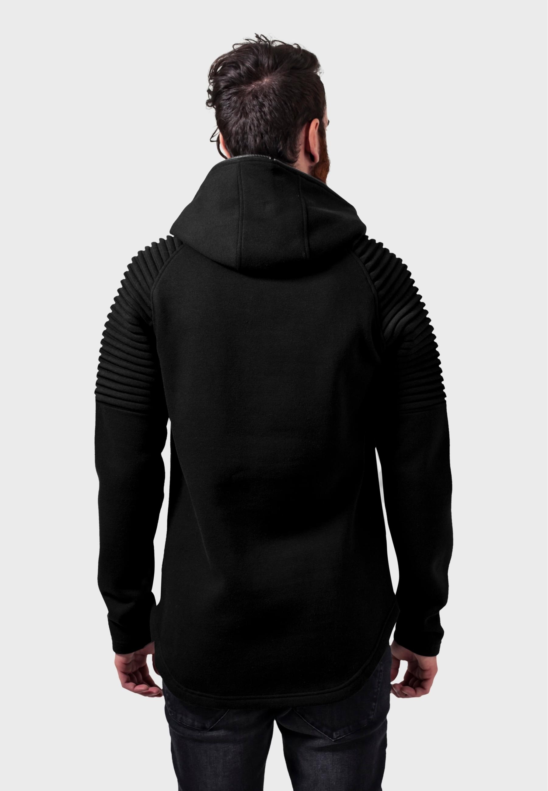 URBAN CLASSICS Hoodie »Urban Classics Herren Pleat Sleeves Terry Hoody« 1 Stk. tlg.