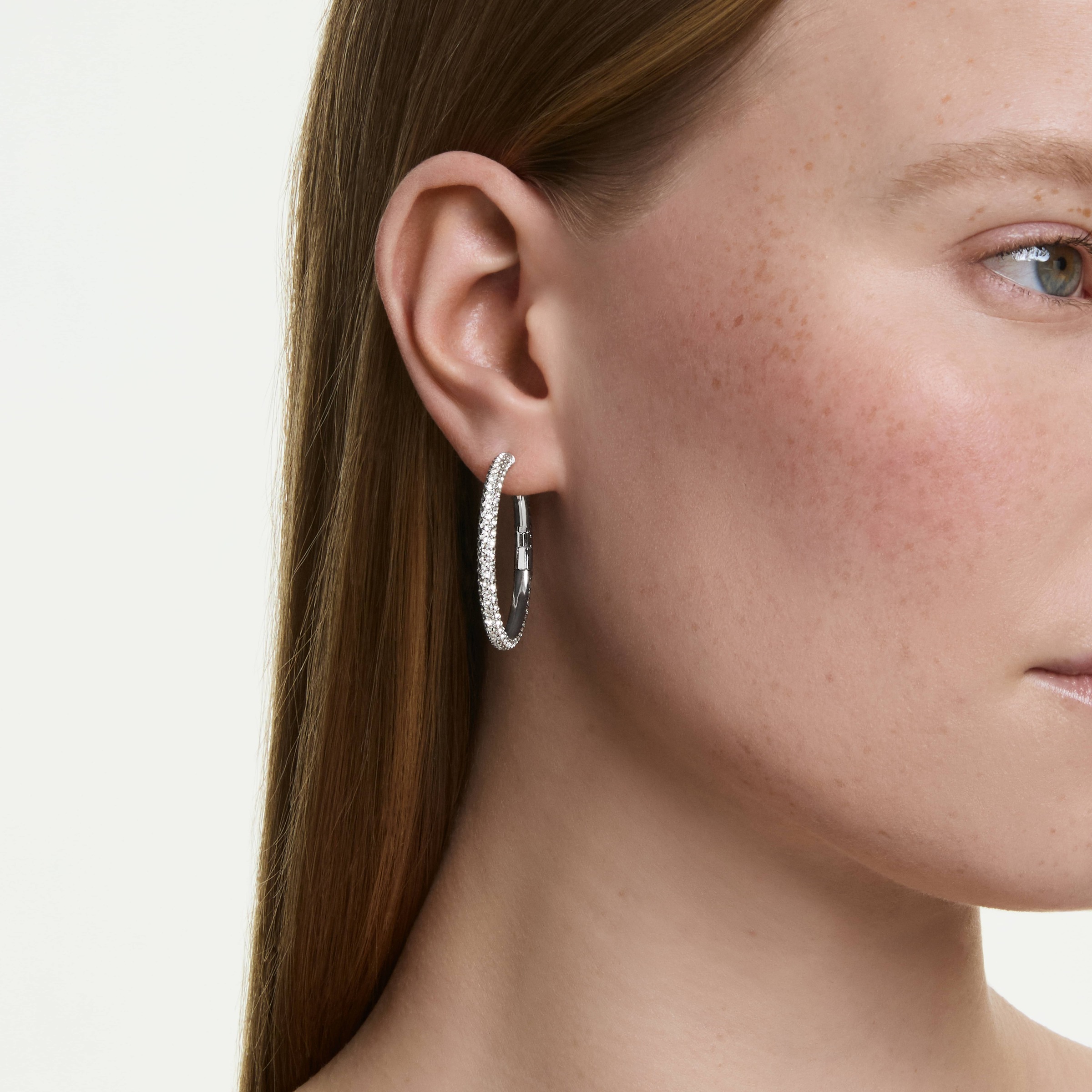 Swarovski Paar Creolen »Schmuck Geschenk DEXTERA Ohrringe« mit Swarovski® Kristall