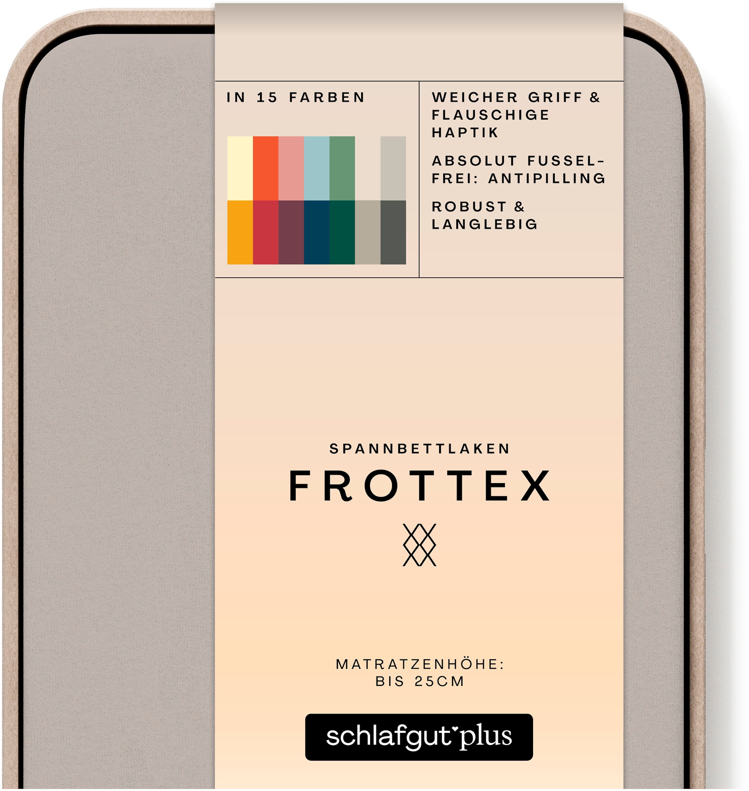 Spannbettlaken »Frottex«, 100% Frottee