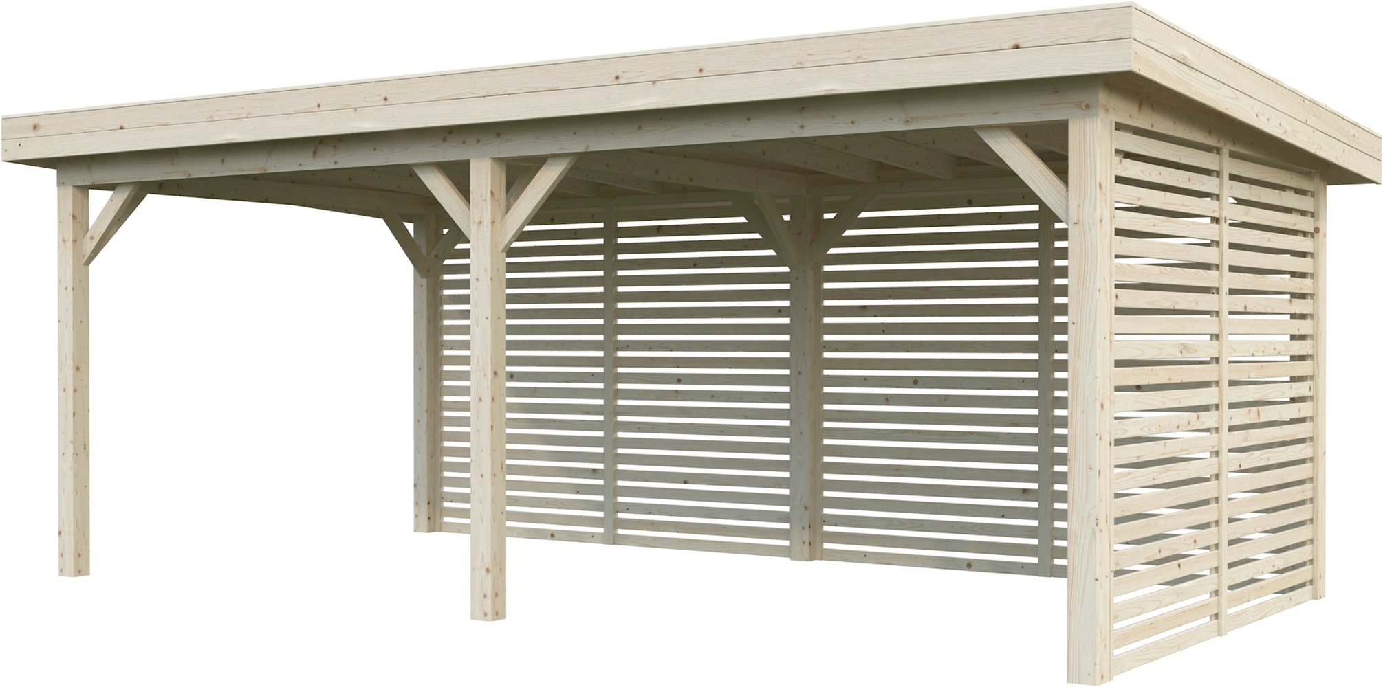 Palmako Holzpavillon »Lenna 16,6 m² Set 309« BxTxH: 628x340x245 cm