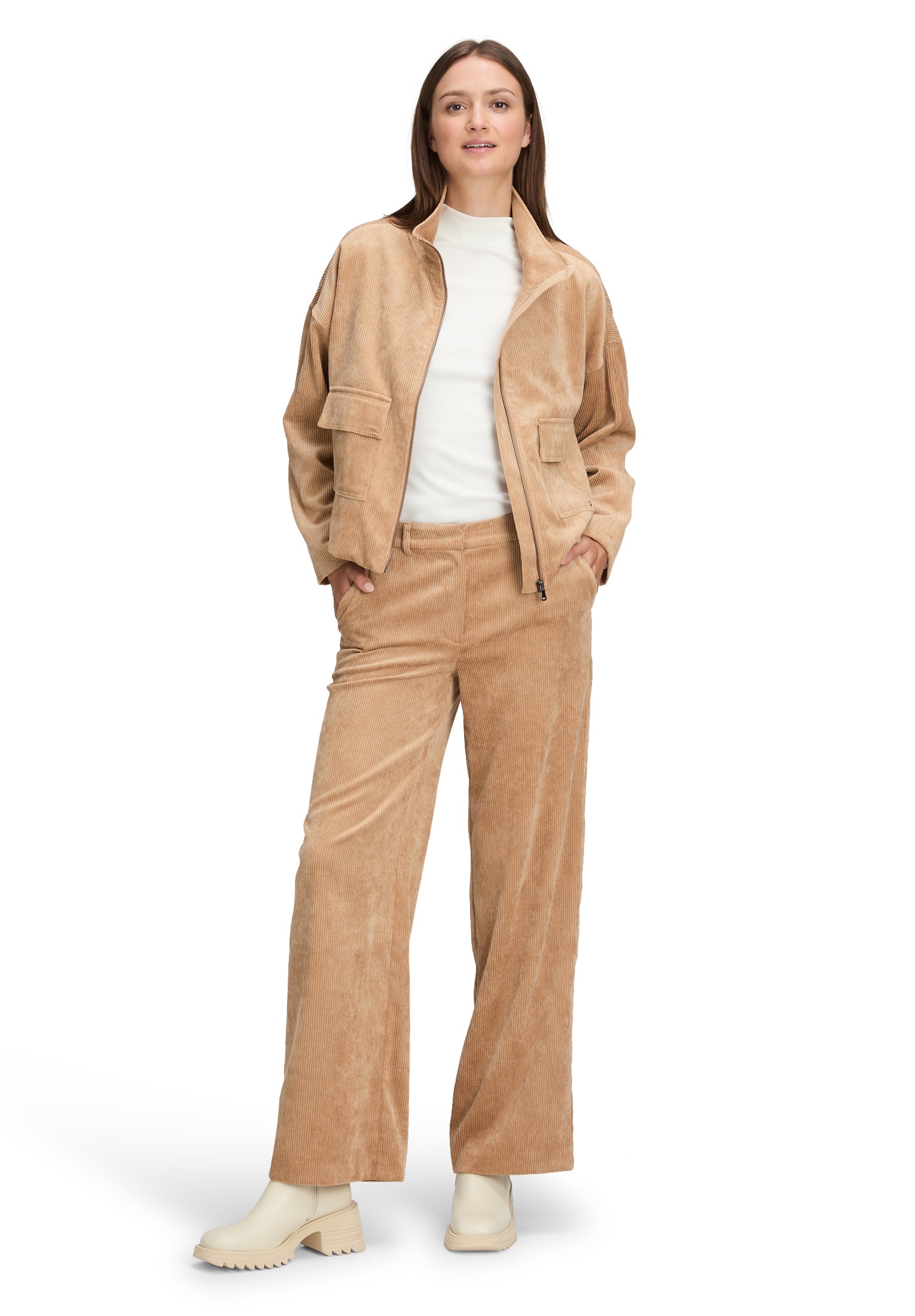 Betty&Co Anzughose »Betty & Co Damen Anzughose mit weitem Bein«
