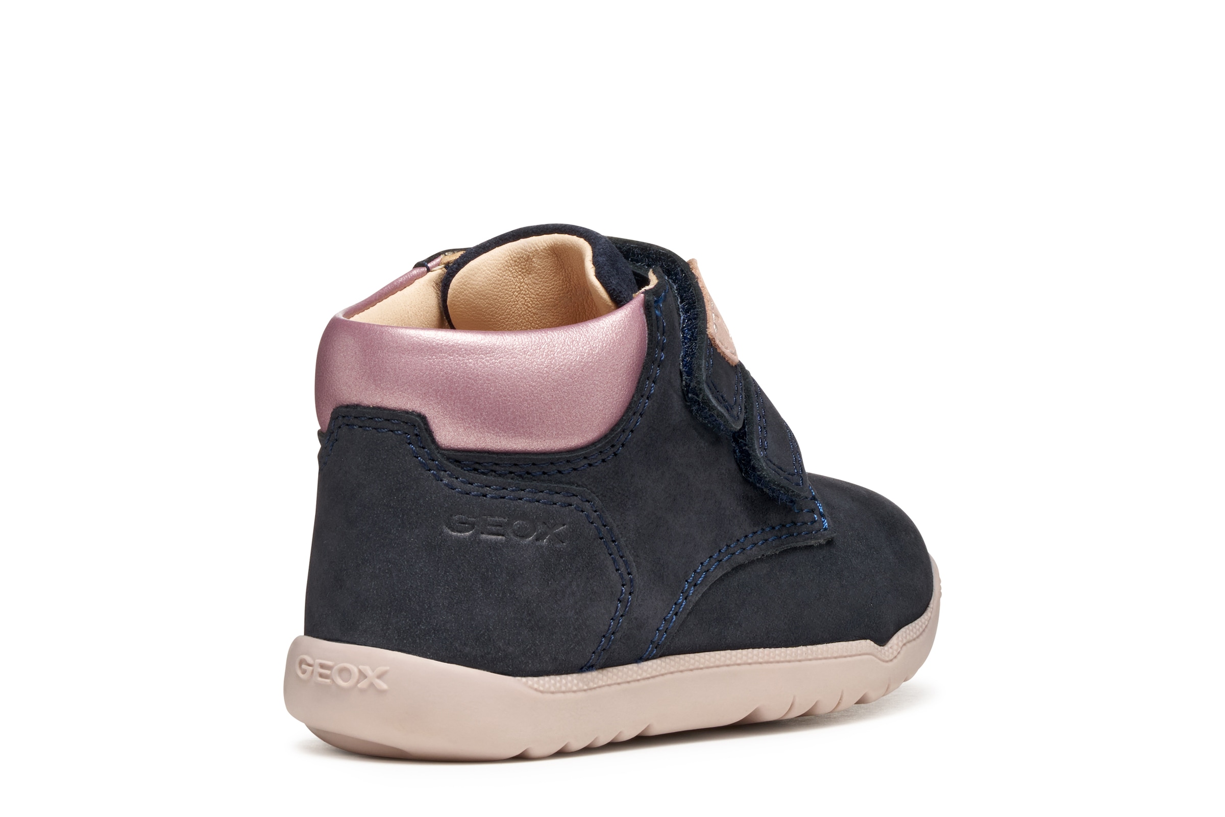 Geox Lauflernschuh »B MACCHIA GIRL«, Babyschuh, Lauflernschuh mit Klettverschluss