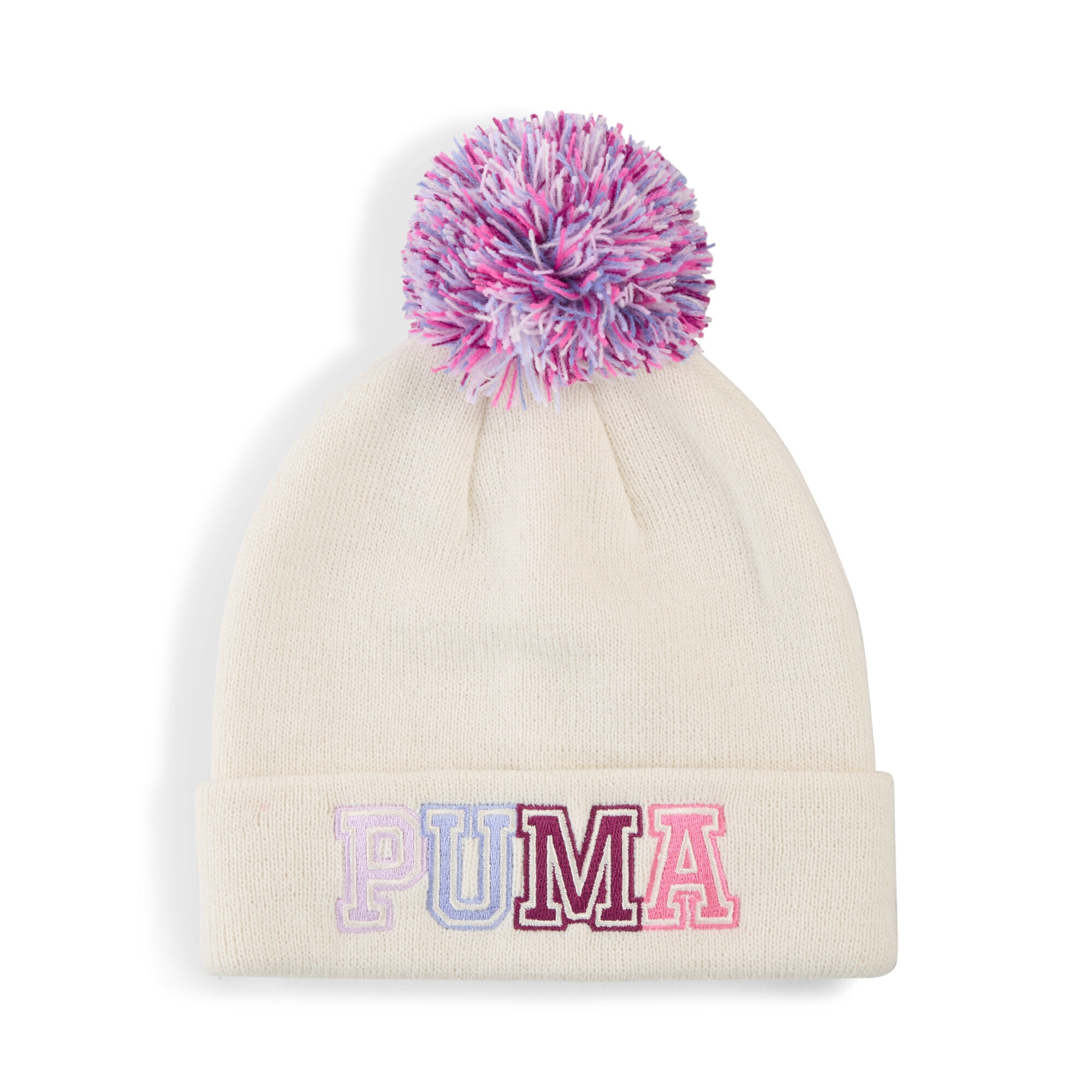 PUMA "Pom Pom Beanie mit mittelhoher Krone Jugendliche"