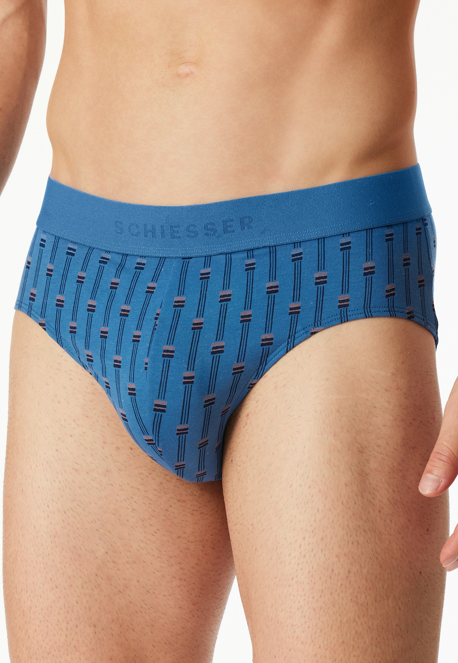 Schiesser Rioslip »95/5 Multipacks« 3er Pack,  ohne Eingriff, softer Logo-Webgummibund